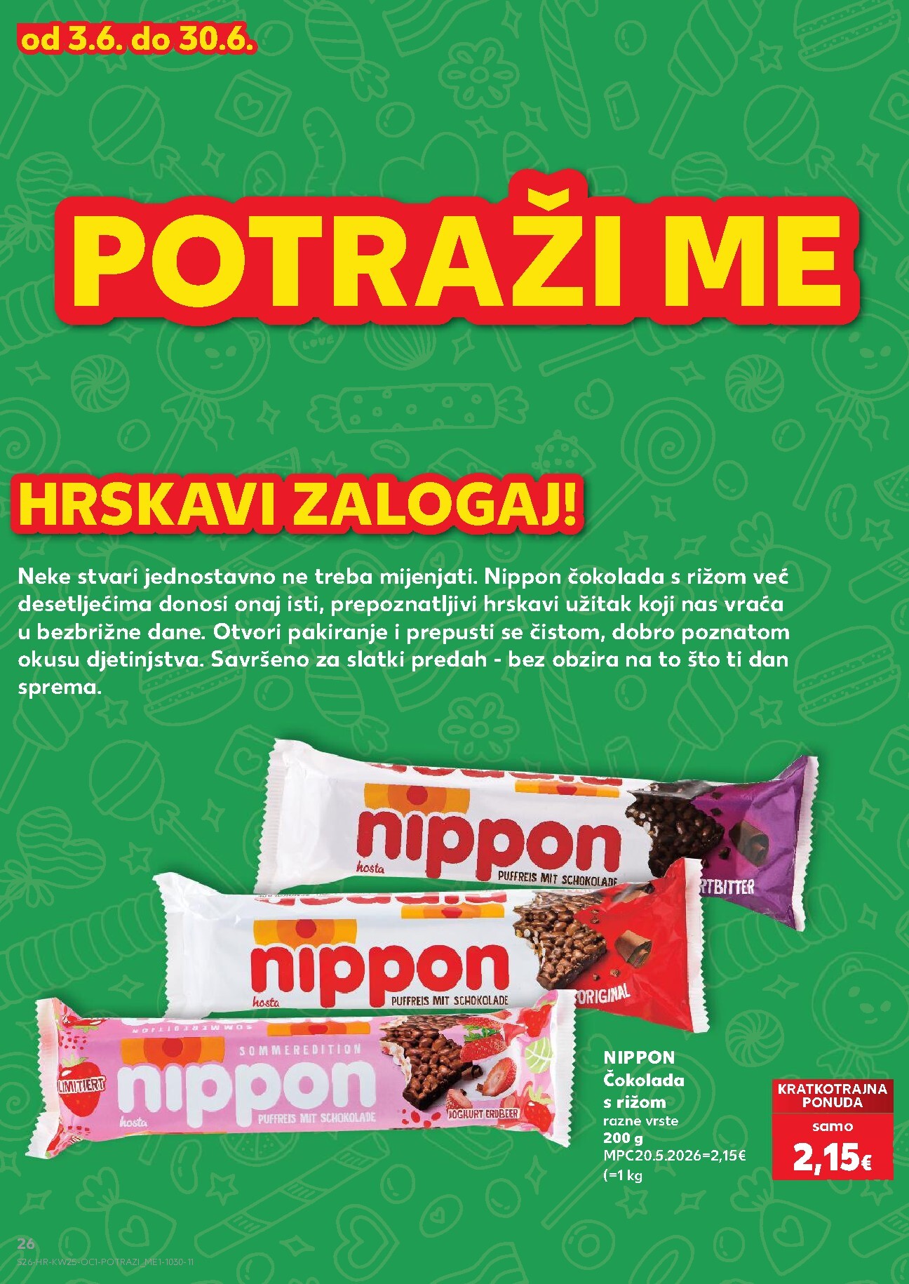 kaufland - Novi Kaufland - Ti si naš broj 1 katalog od srijede, 17.06.2026 do utorka, 23.06.2026 - page: 26