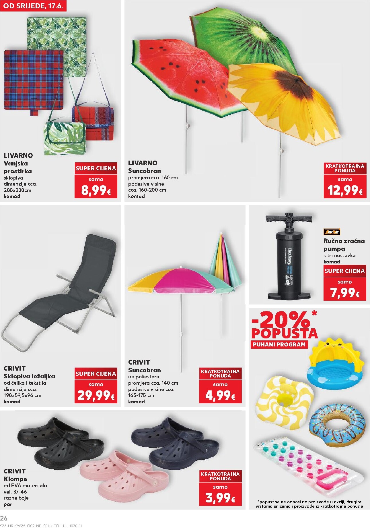 kaufland - Novi Kaufland - Neprehrambenih proizvoda katalog od srijede, 17.06.2026 do utorka, 23.06.2026 - page: 26