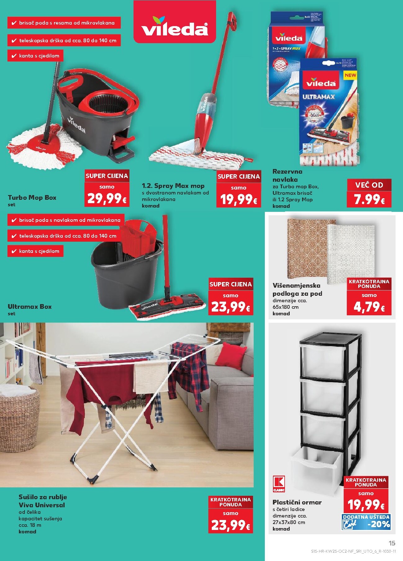 kaufland - Novi Kaufland - Neprehrambenih proizvoda katalog od srijede, 17.06.2026 do utorka, 23.06.2026 - page: 15