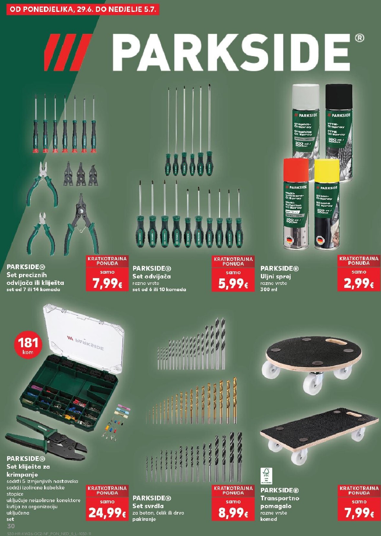 kaufland - Novi Kaufland - Neprehrambenih proizvoda katalog od srijede, 24.06.2026 do utorka, 30.06.2026 - page: 30