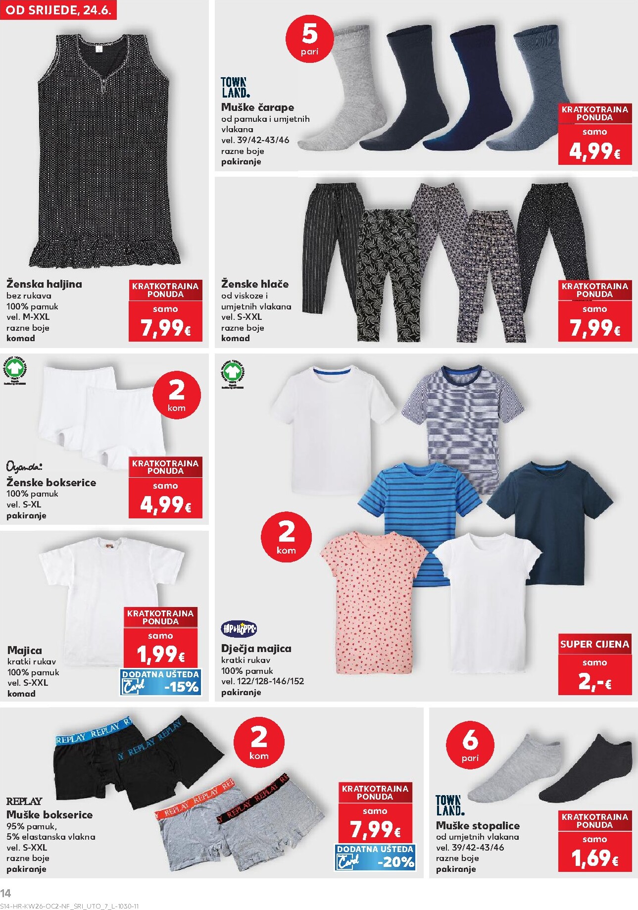 kaufland - Novi Kaufland - Neprehrambenih proizvoda katalog od srijede, 24.06.2026 do utorka, 30.06.2026 - page: 14