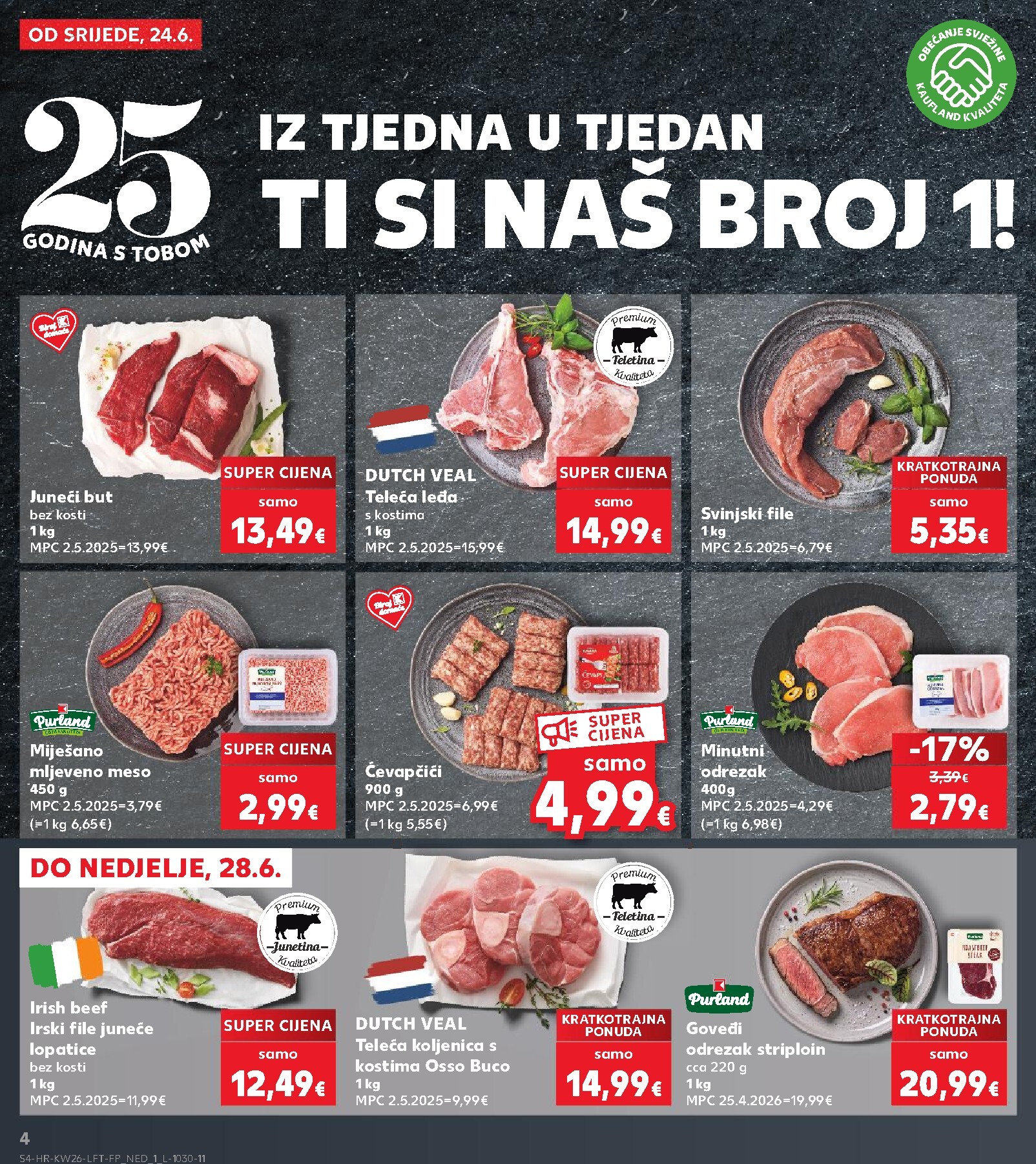 kaufland - Novi Kaufland katalog od srijede, 24.06.2026 do utorka, 30.06.2026 - page: 4