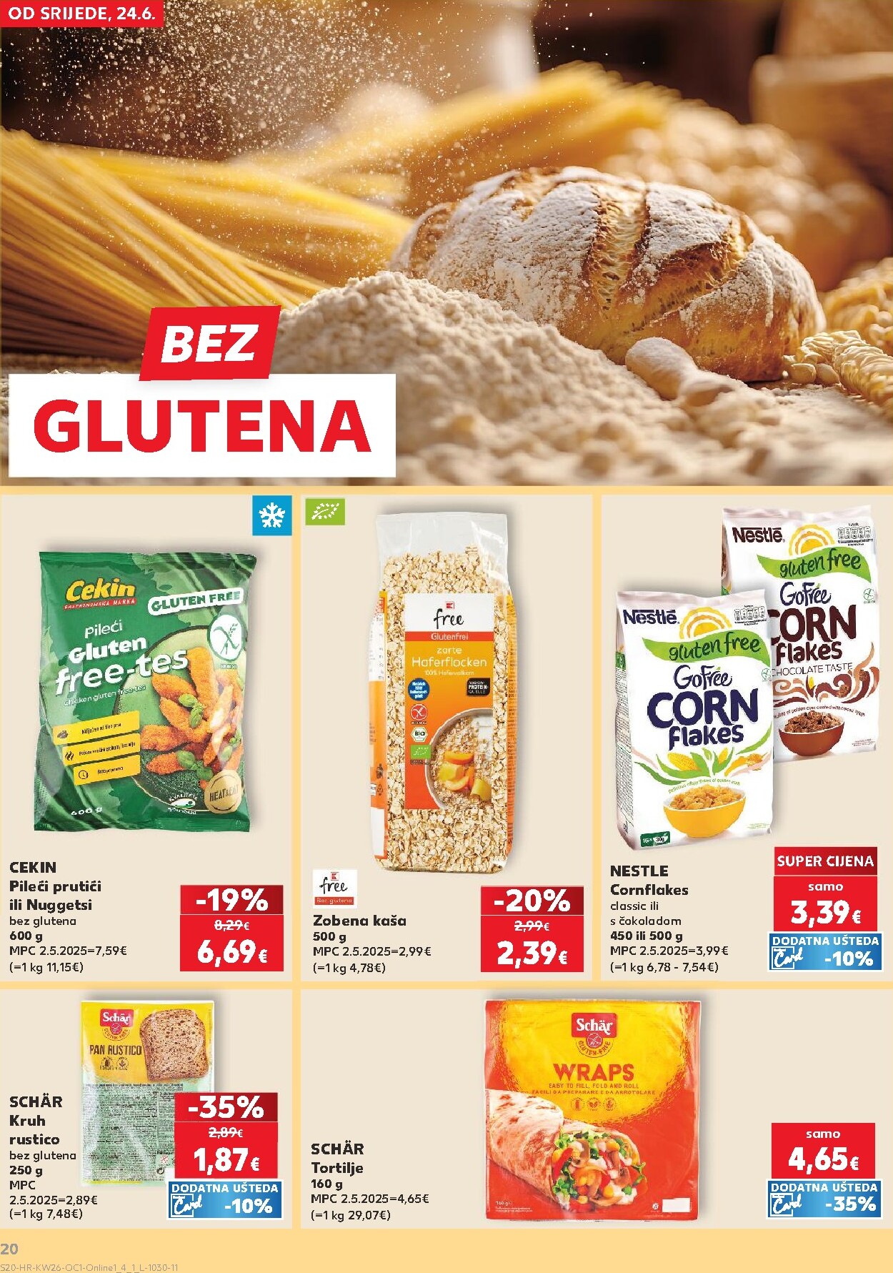 kaufland - Novi Kaufland - Ti si naš broj 1 katalog od srijede, 24.06.2026 do utorka, 30.06.2026 - page: 20