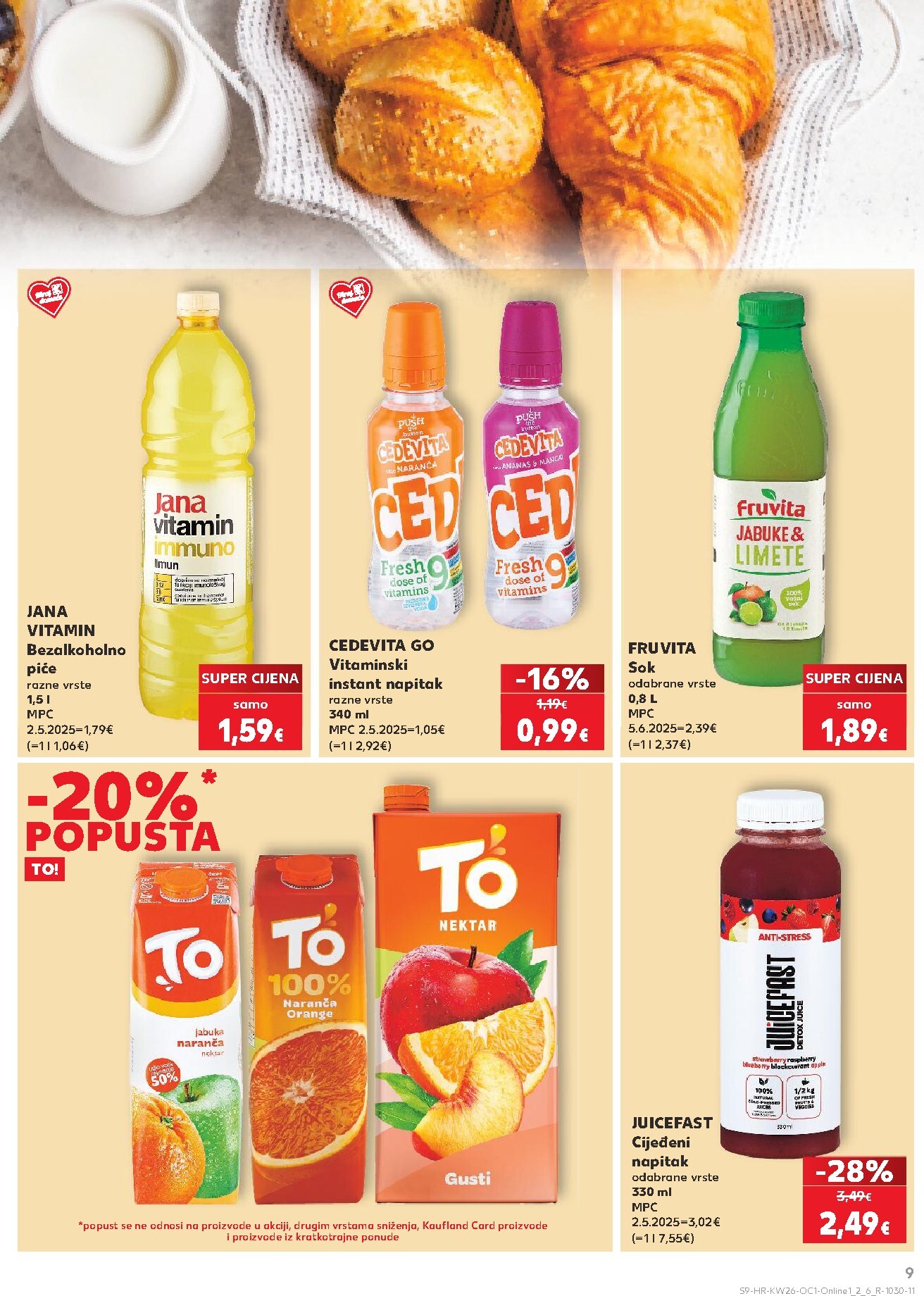 kaufland - Novi Kaufland - Ti si naš broj 1 katalog od srijede, 24.06.2026 do utorka, 30.06.2026 - page: 9