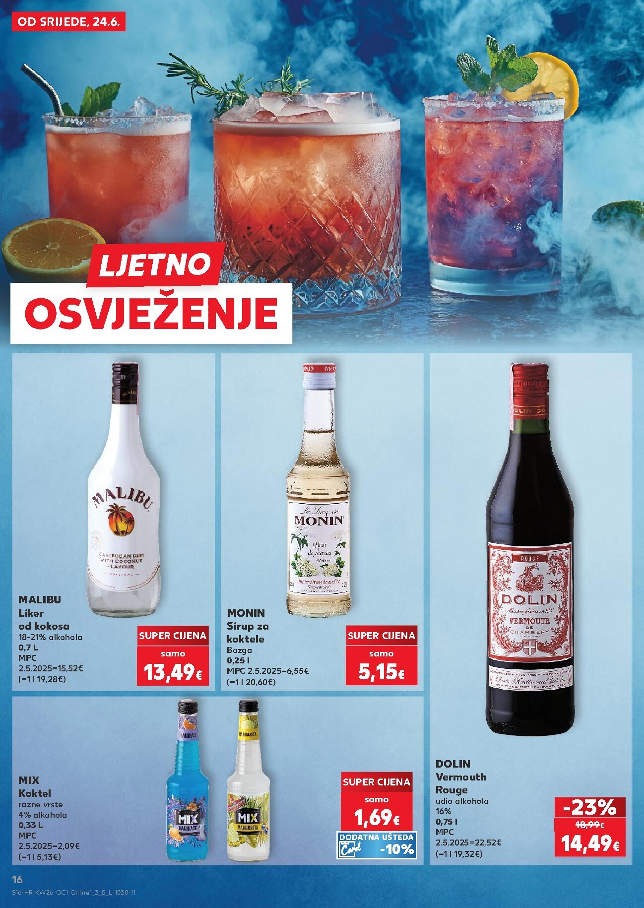 kaufland - Novi Kaufland - Ti si naš broj 1 katalog od srijede, 24.06.2026 do utorka, 30.06.2026 - page: 16
