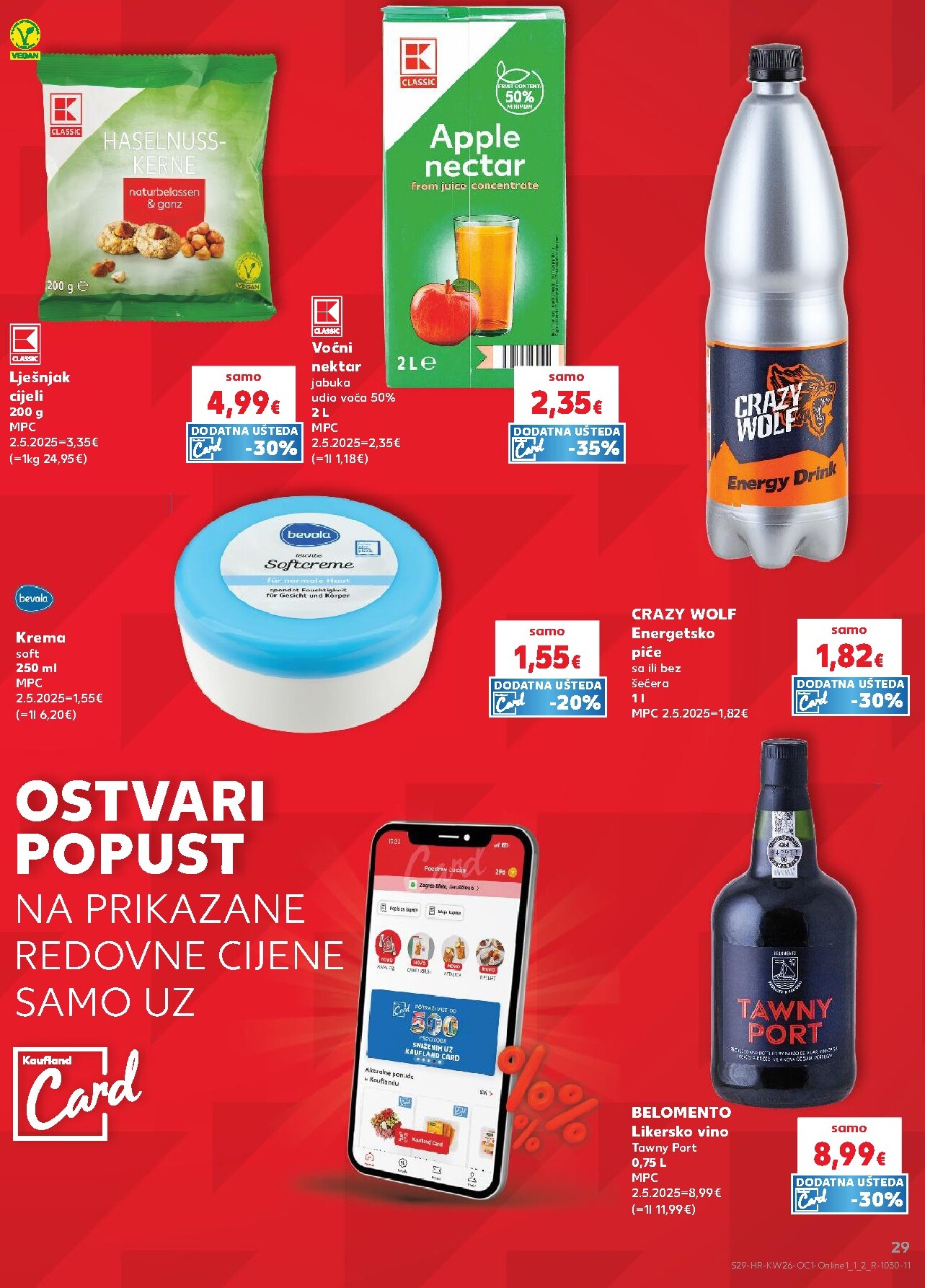 kaufland - Novi Kaufland - Ti si naš broj 1 katalog od srijede, 24.06.2026 do utorka, 30.06.2026 - page: 29