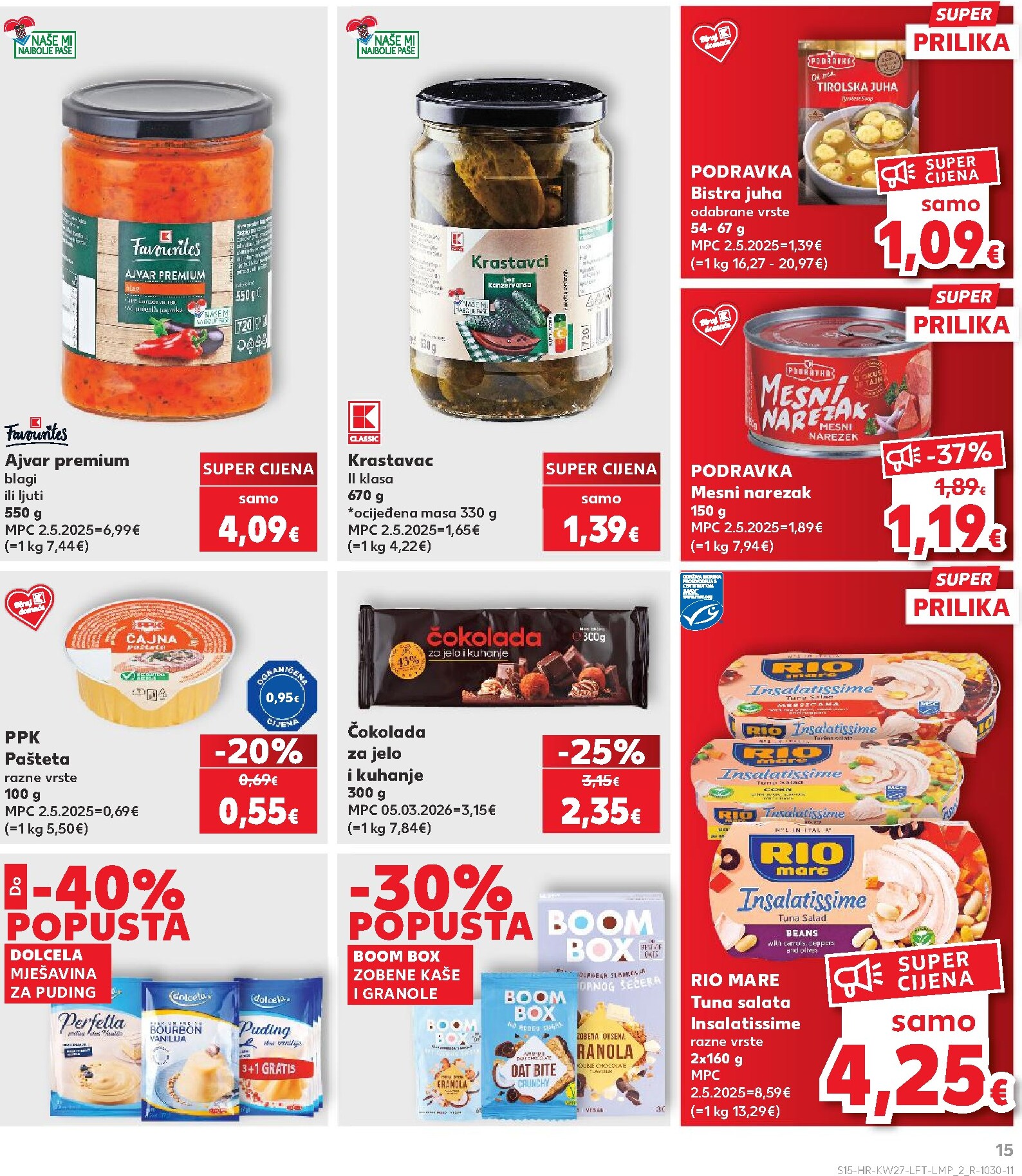 kaufland - Novi Kaufland katalog od srijede, 01.07.2026 do utorka, 07.07.2026 - page: 15