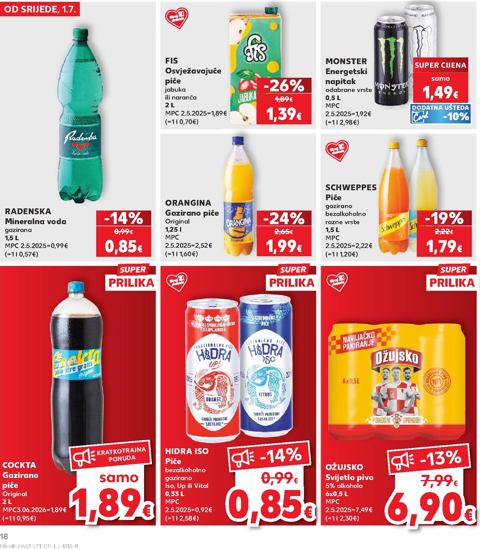 kaufland - Novi Kaufland katalog od srijede, 01.07.2026 do utorka, 07.07.2026 - page: 18
