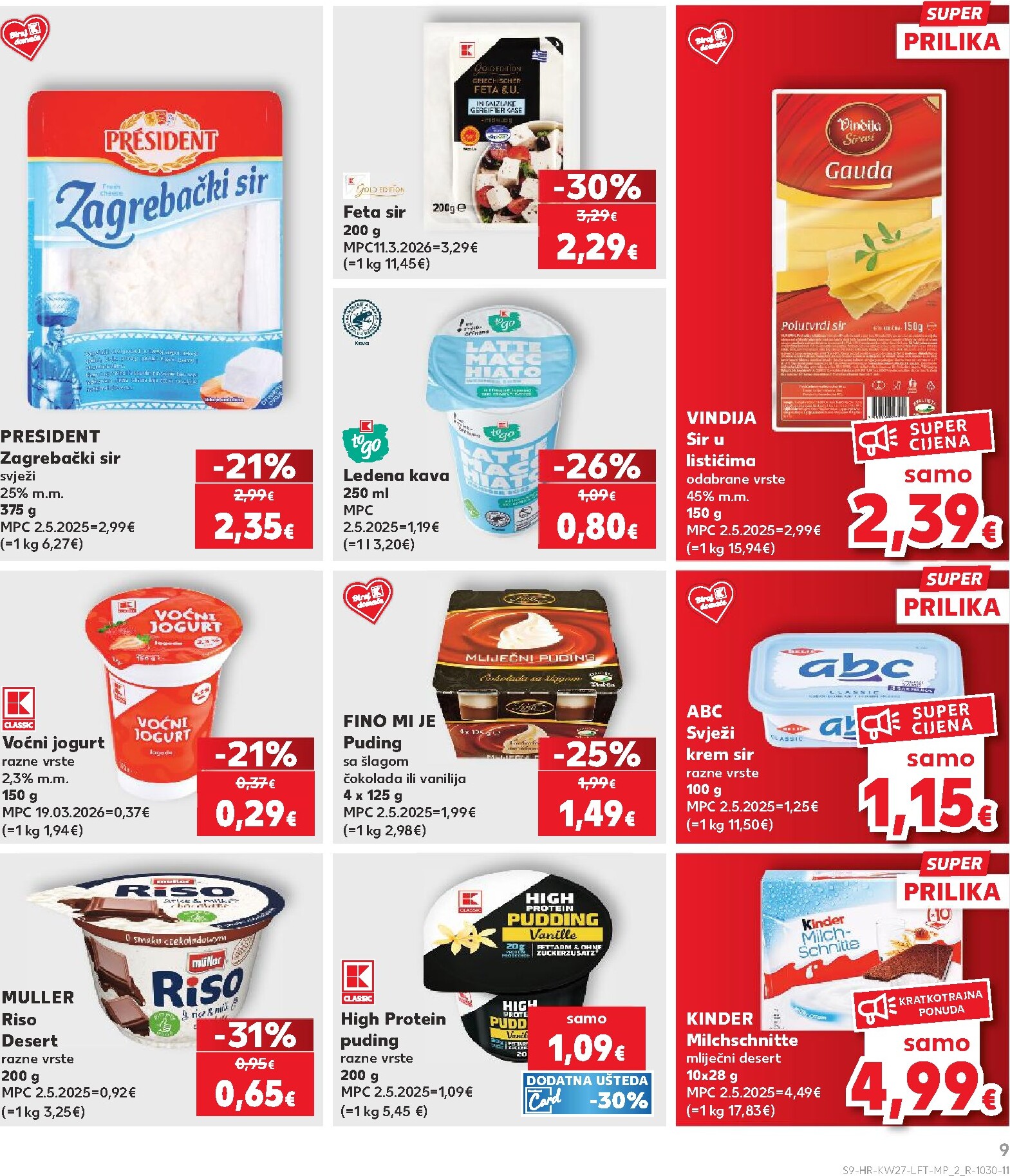 kaufland - Novi Kaufland katalog od srijede, 01.07.2026 do utorka, 07.07.2026 - page: 9