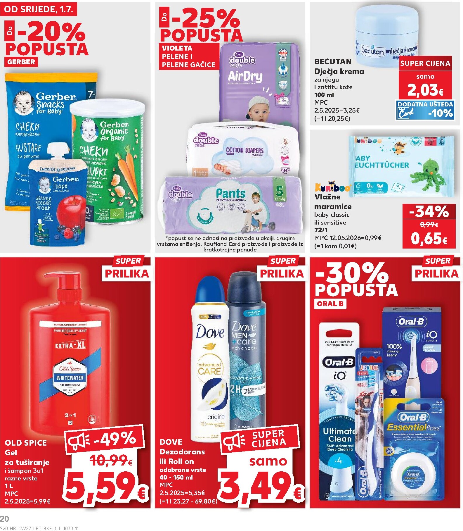 kaufland - Novi Kaufland katalog od srijede, 01.07.2026 do utorka, 07.07.2026 - page: 20