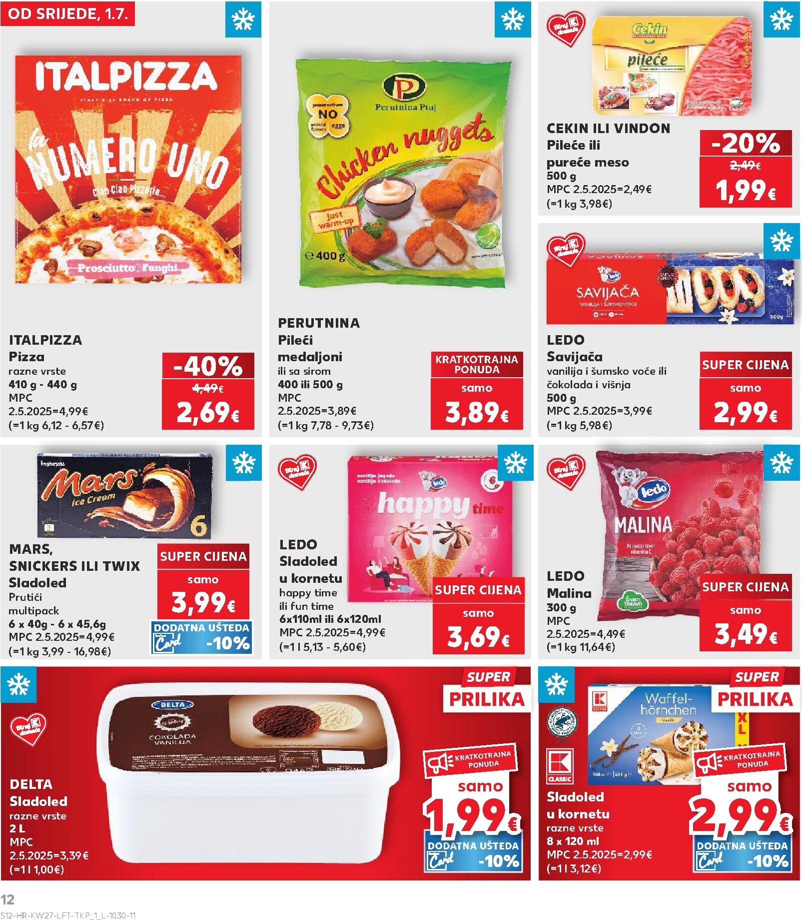 kaufland - Novi Kaufland katalog od srijede, 01.07.2026 do utorka, 07.07.2026 - page: 12