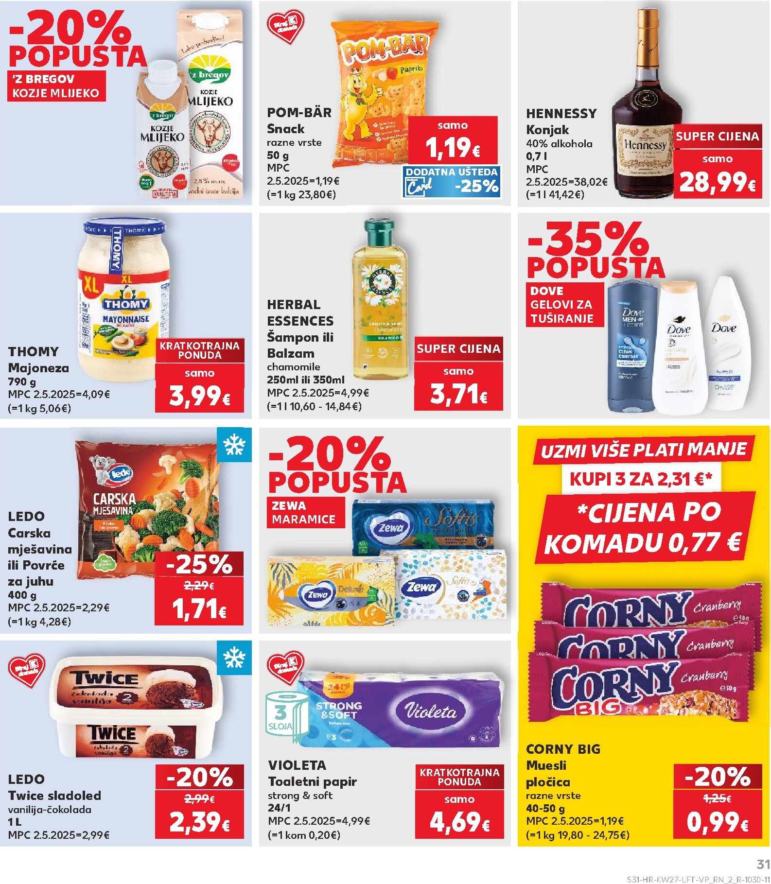 kaufland - Novi Kaufland katalog od srijede, 01.07.2026 do utorka, 07.07.2026 - page: 31