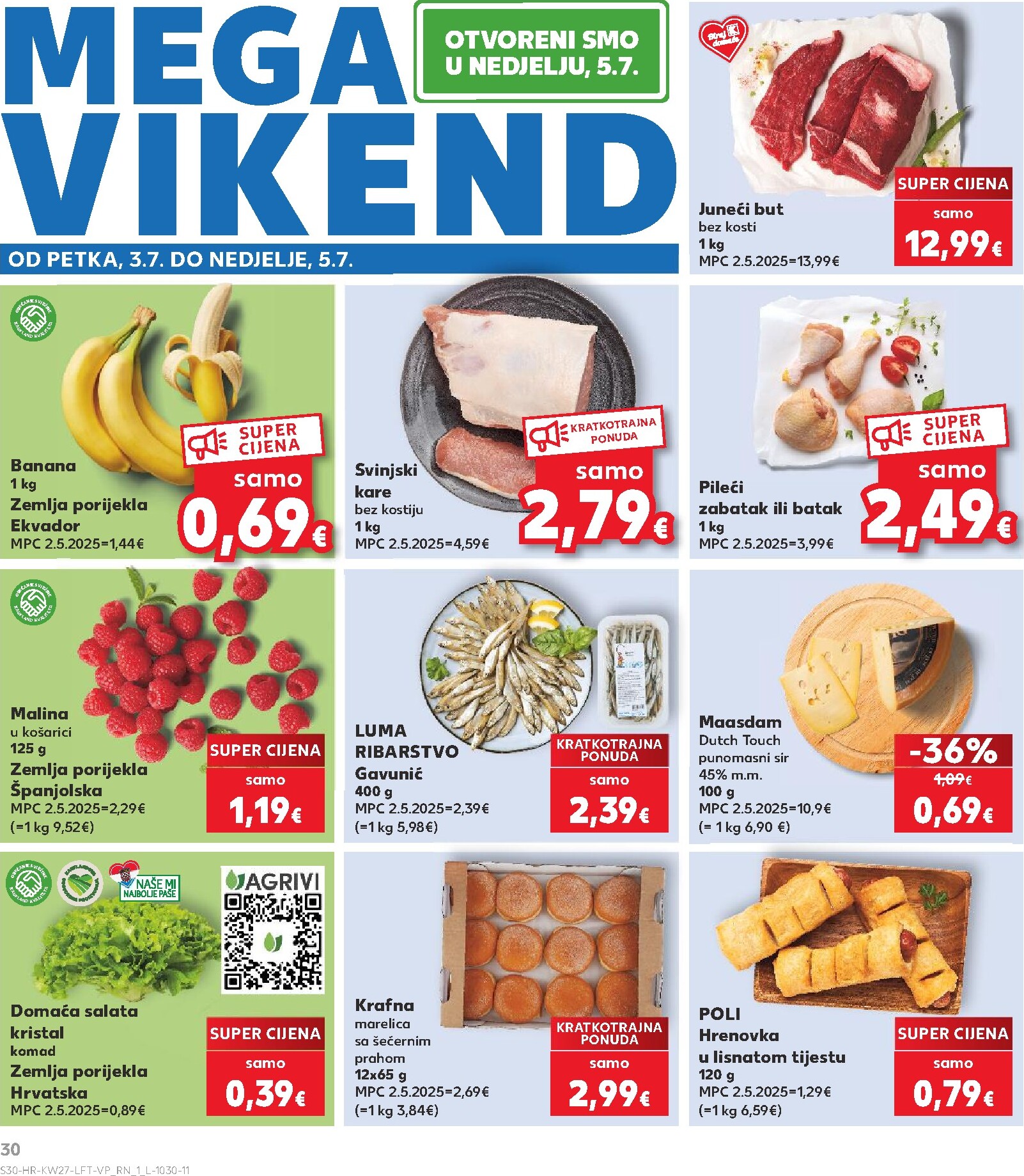 kaufland - Novi Kaufland katalog od srijede, 01.07.2026 do utorka, 07.07.2026 - page: 30