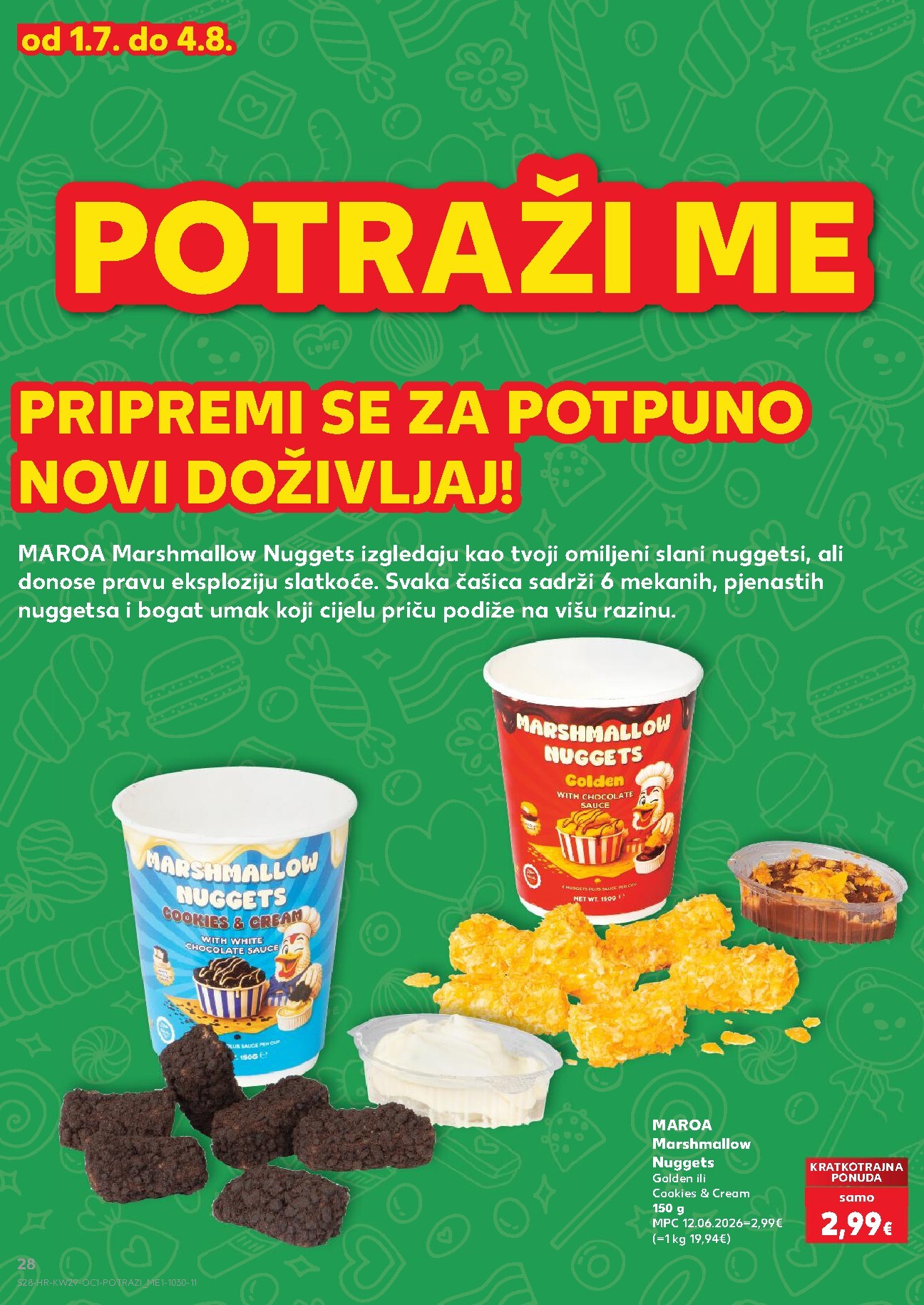 kaufland - Novi Kaufland - Iste cijene na kopnu i moru katalog od srijede, 15.07.2026 do utorka, 21.07.2026 - page: 28