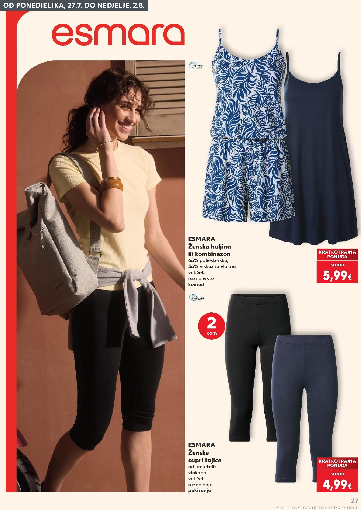 kaufland - Novi Kaufland - Neprehrambenih proizvoda katalog od srijede, 22.07.2026 do utorka, 28.07.2026 - page: 27