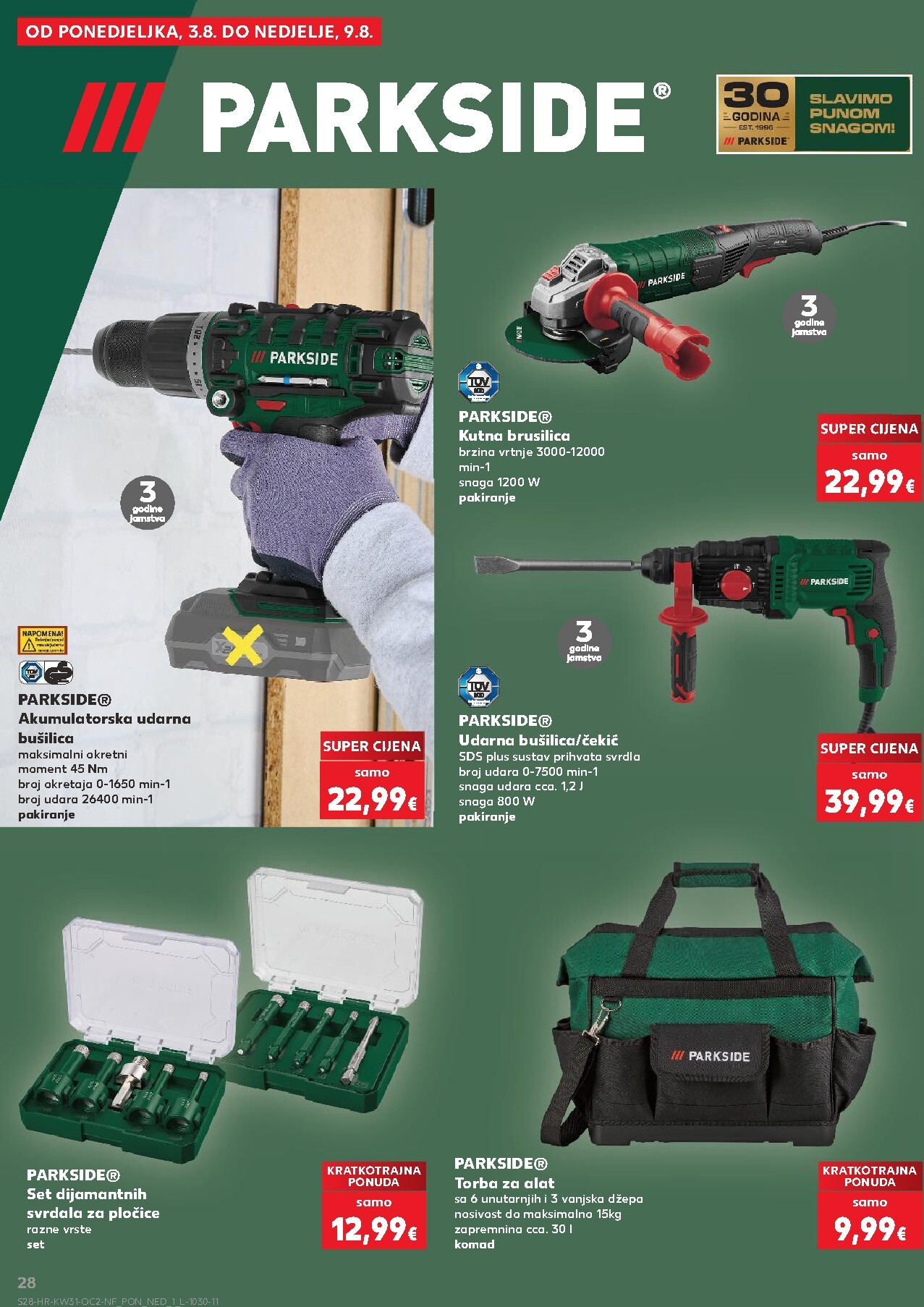 kaufland - Novi Kaufland - Neprehrambenih proizvoda katalog od srijede, 29.07.2026 do utorka, 04.08.2026 - page: 28