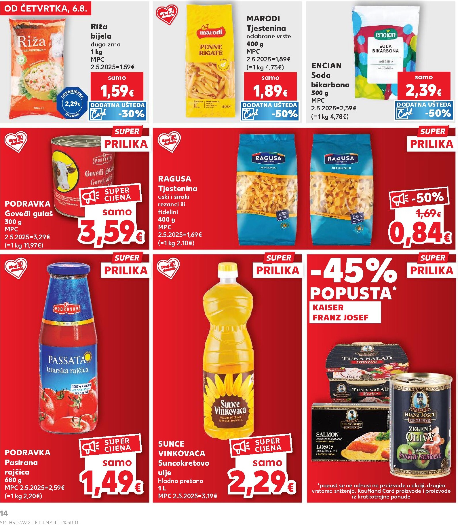 kaufland - Novi Kaufland katalog od četvrtka, 06.08.2026 do utorka, 11.08.2026 - page: 14