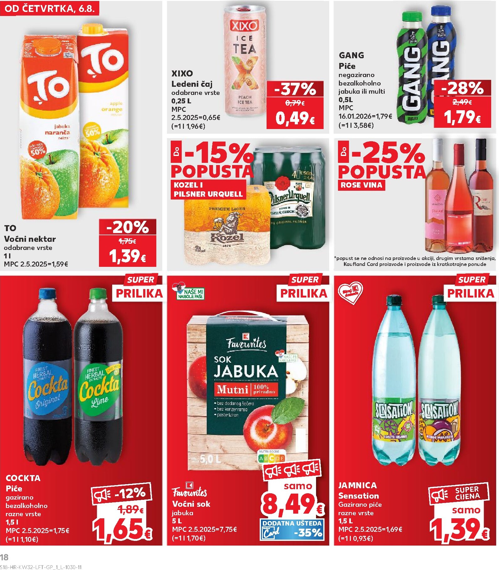 kaufland - Novi Kaufland katalog od četvrtka, 06.08.2026 do utorka, 11.08.2026 - page: 18