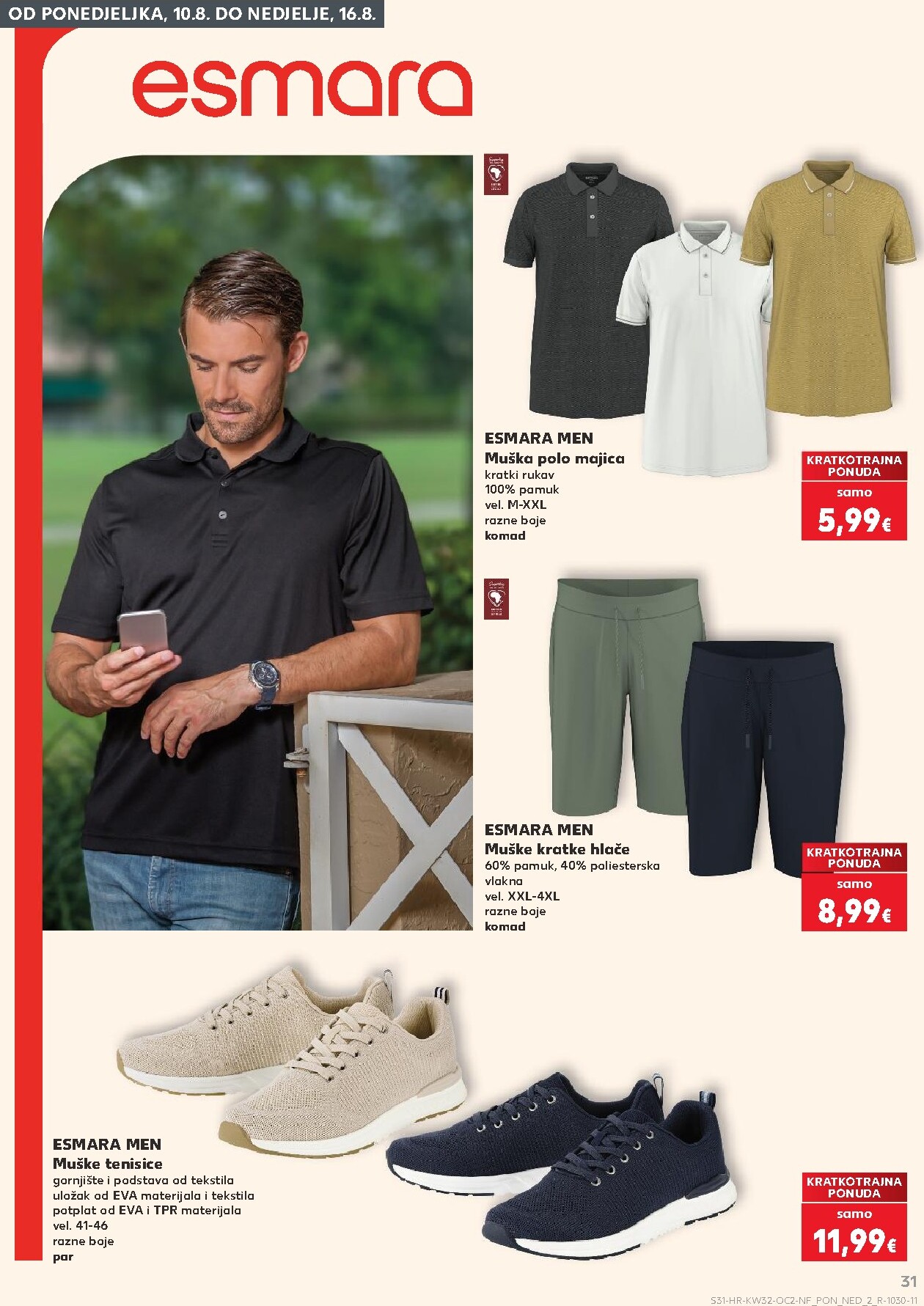 kaufland - Novi Kaufland - Neprehrambenih proizvoda katalog od četvrtka, 06.08.2026 do utorka, 11.08.2026 - page: 31