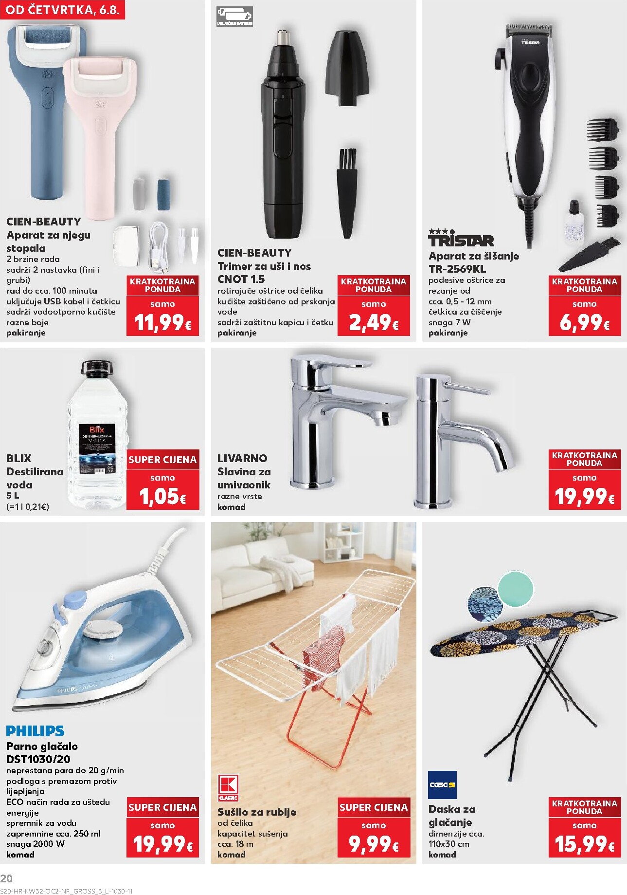 kaufland - Novi Kaufland - Neprehrambenih proizvoda katalog od četvrtka, 06.08.2026 do utorka, 11.08.2026 - page: 20