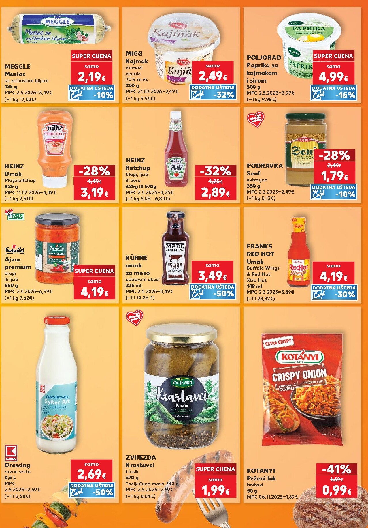 kaufland - Novi Kaufland - Iste cijene na kopnu i moru katalog od četvrtka, 06.08.2026 do utorka, 11.08.2026 - page: 7