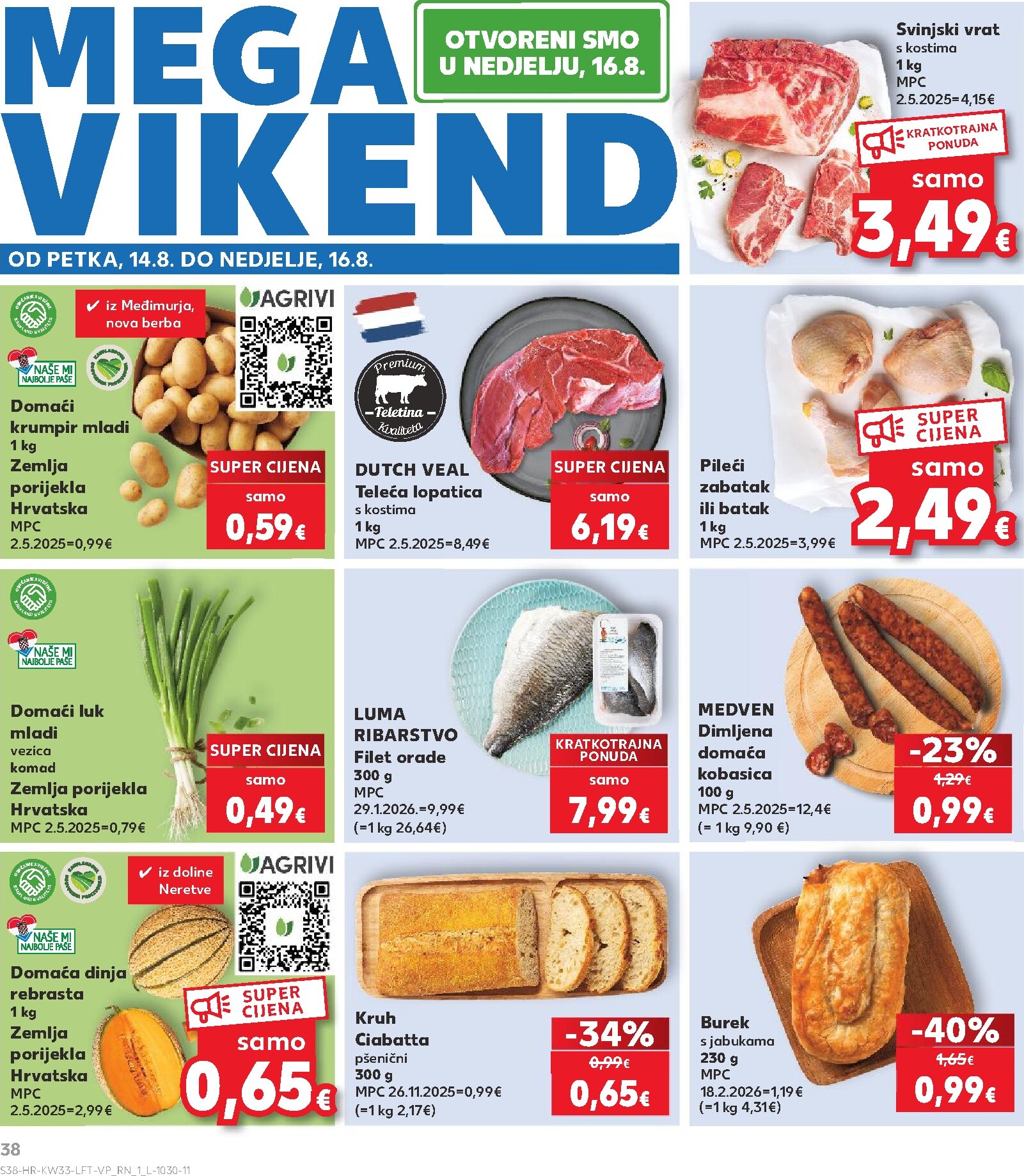 kaufland - Novi Kaufland katalog od srijede, 12.08.2026 do utorka, 18.08.2026 - page: 38