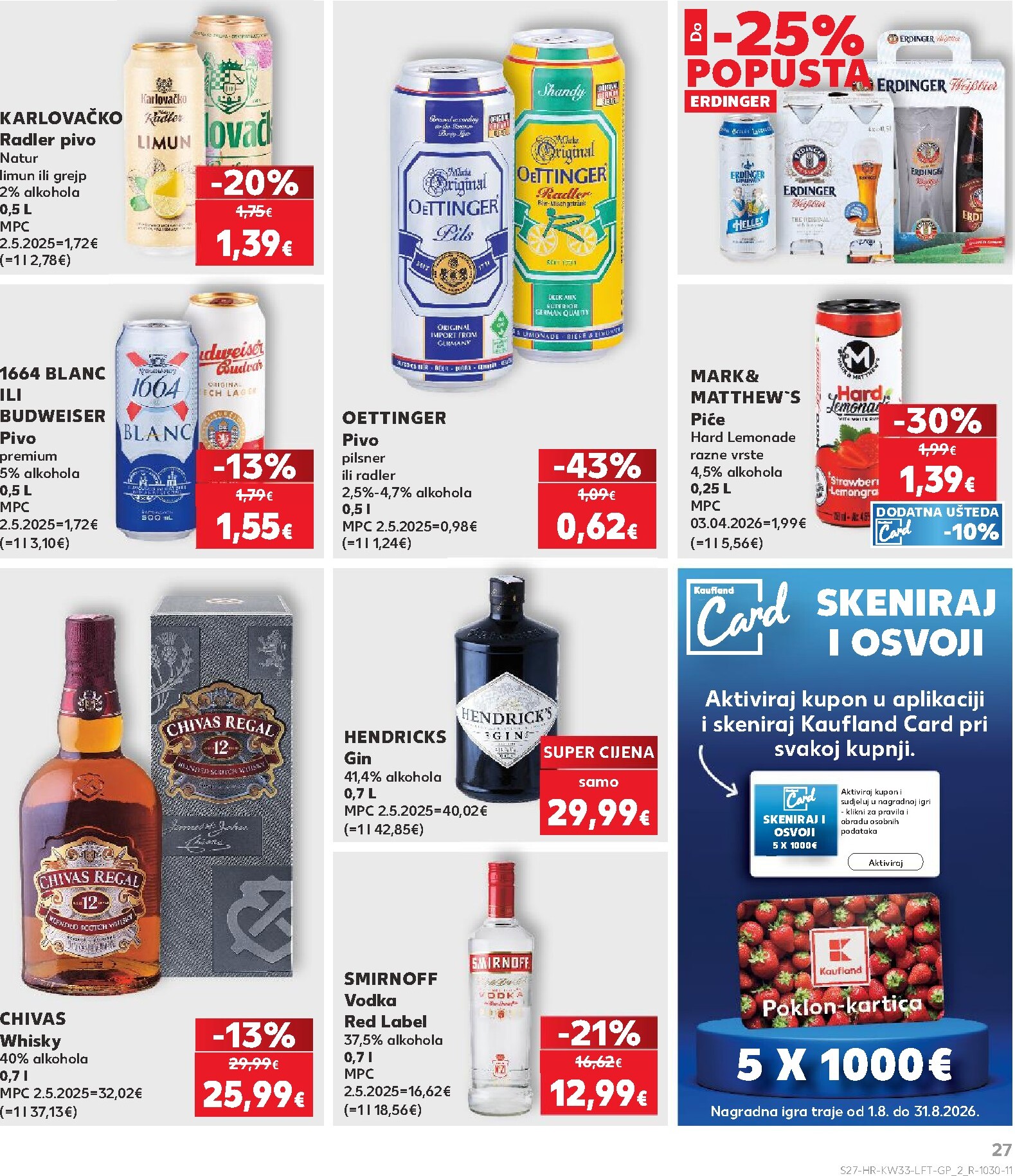 kaufland - Novi Kaufland katalog od srijede, 12.08.2026 do utorka, 18.08.2026 - page: 27