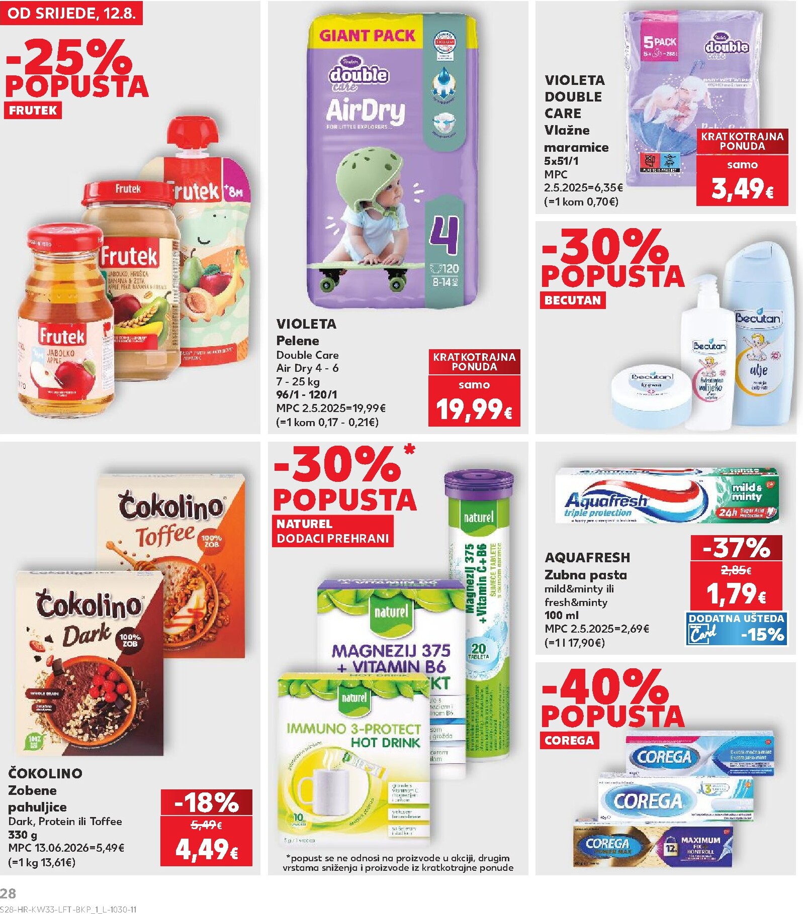 kaufland - Novi Kaufland katalog od srijede, 12.08.2026 do utorka, 18.08.2026 - page: 28