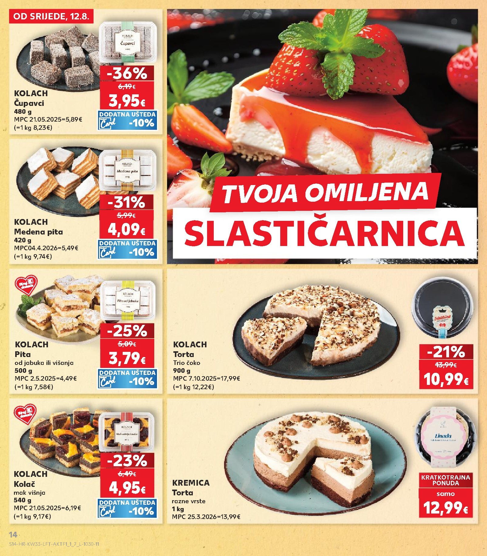 kaufland - Novi Kaufland katalog od srijede, 12.08.2026 do utorka, 18.08.2026 - page: 14