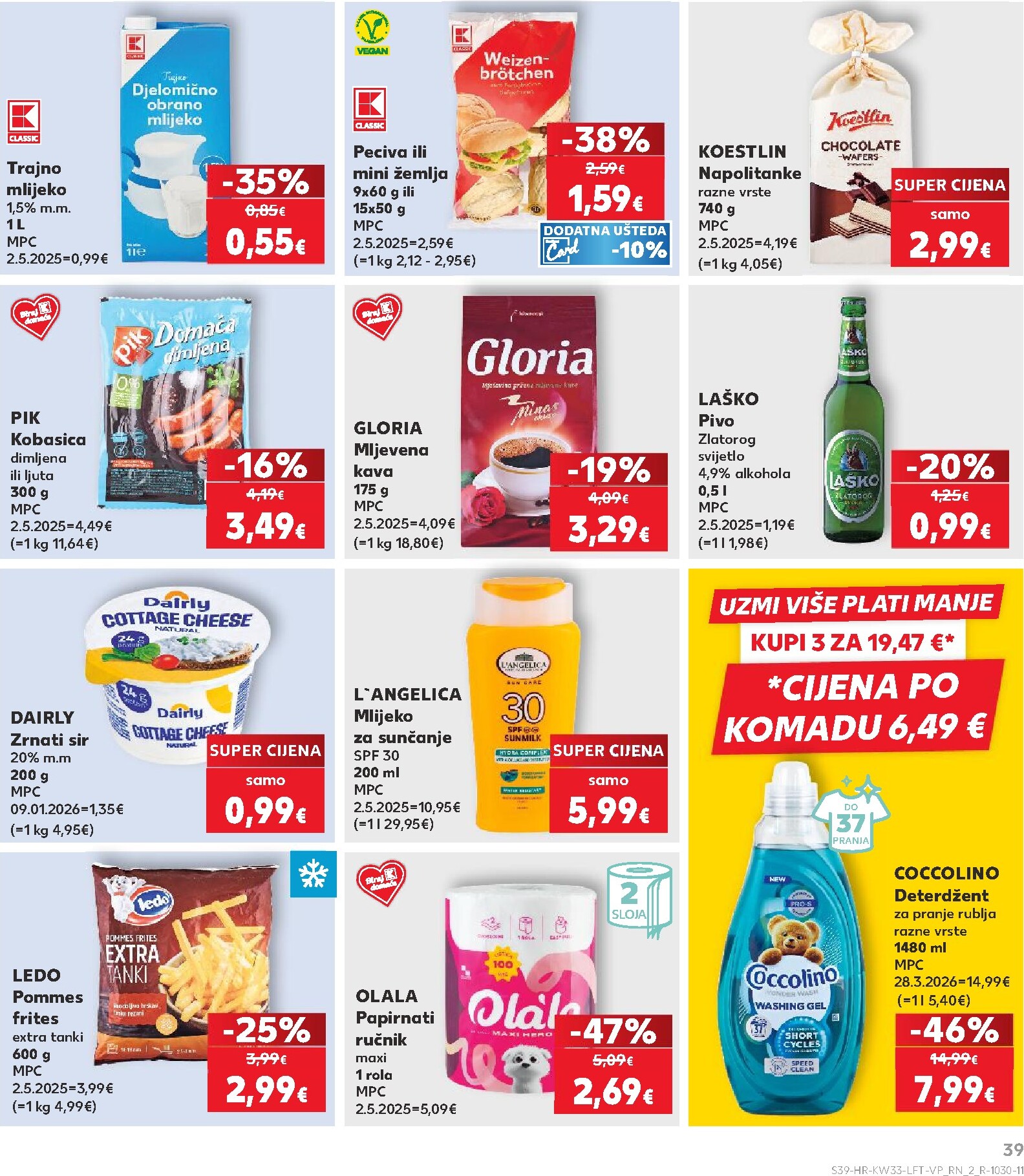 kaufland - Novi Kaufland katalog od srijede, 12.08.2026 do utorka, 18.08.2026 - page: 39