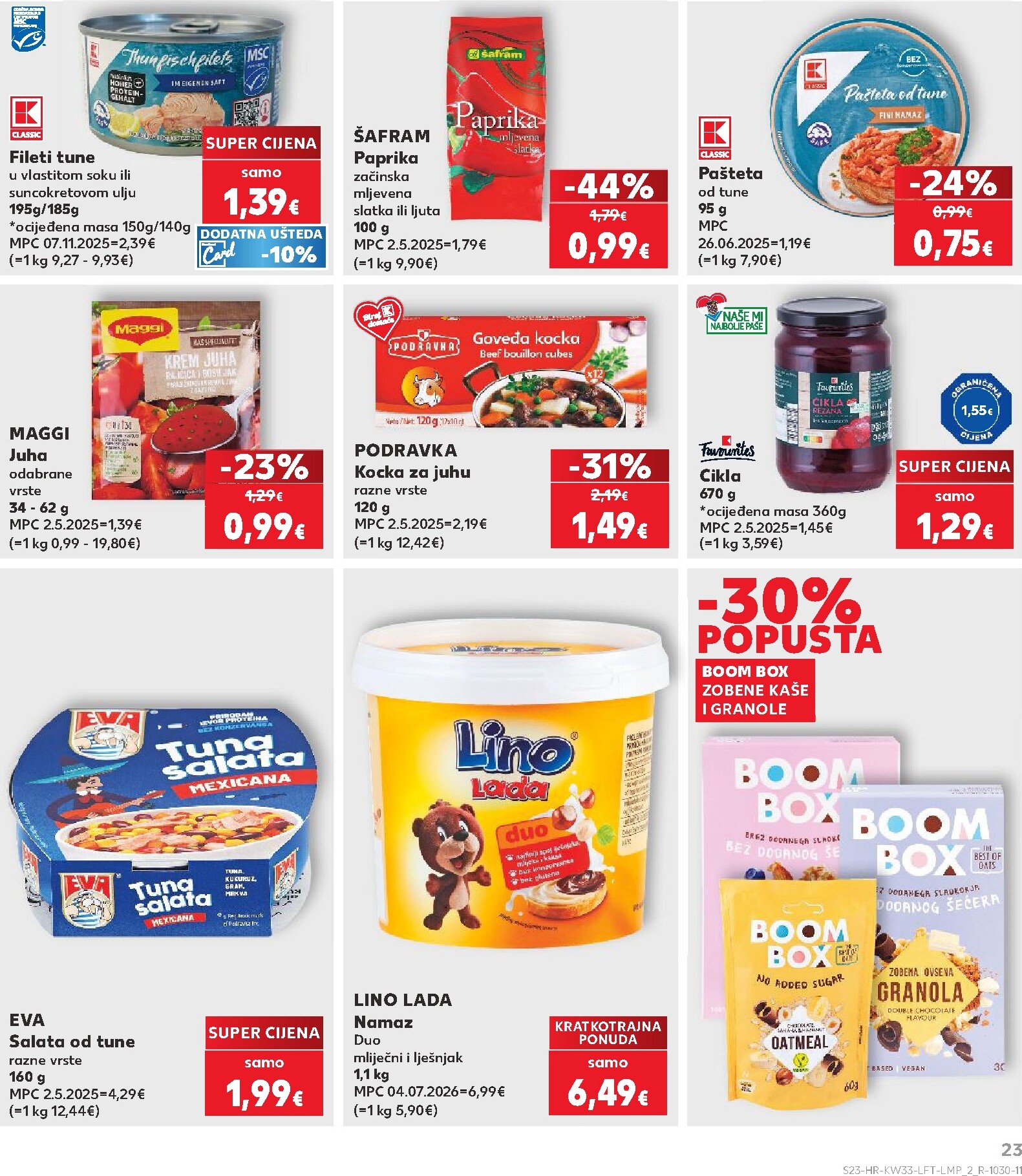 kaufland - Novi Kaufland katalog od srijede, 12.08.2026 do utorka, 18.08.2026 - page: 23