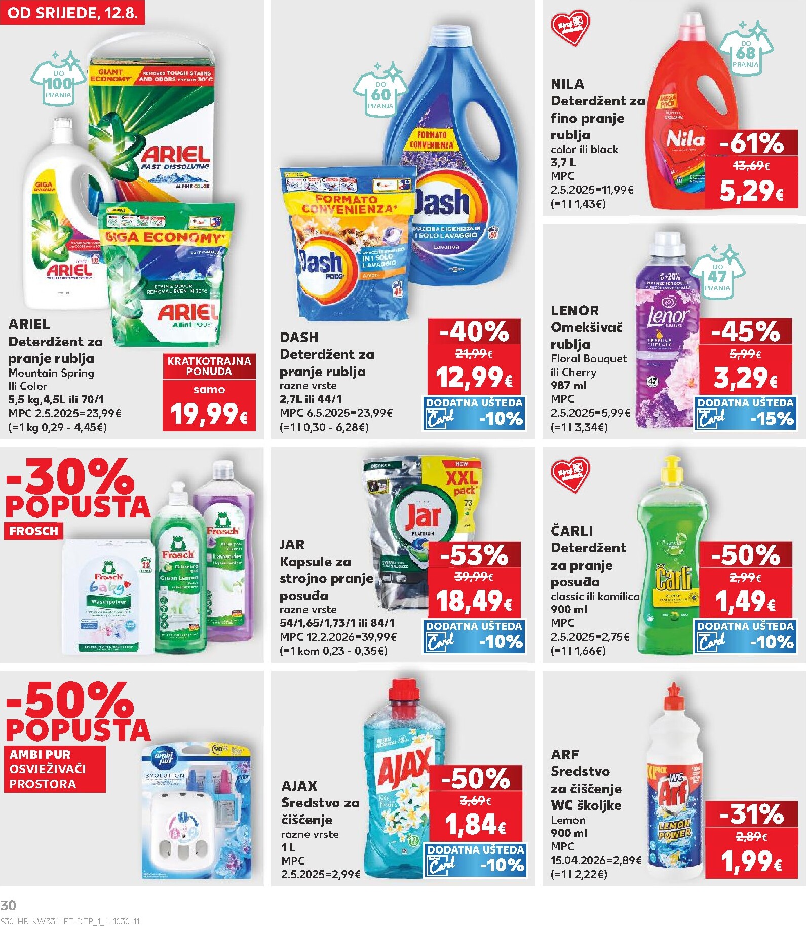 kaufland - Novi Kaufland katalog od srijede, 12.08.2026 do utorka, 18.08.2026 - page: 30
