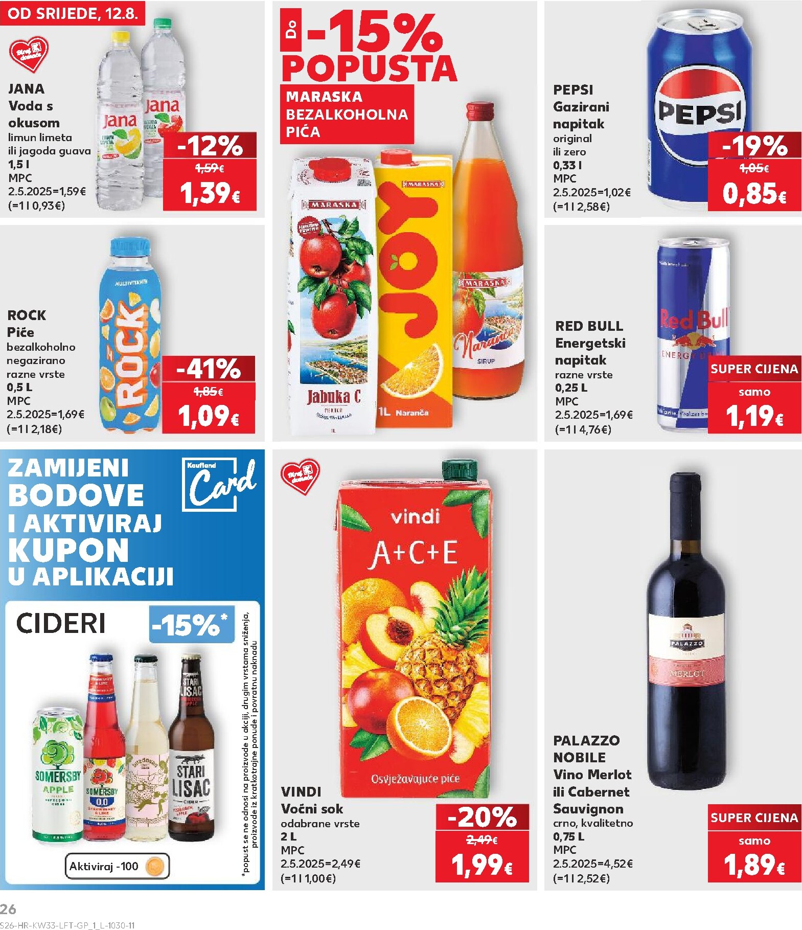 kaufland - Novi Kaufland katalog od srijede, 12.08.2026 do utorka, 18.08.2026 - page: 26