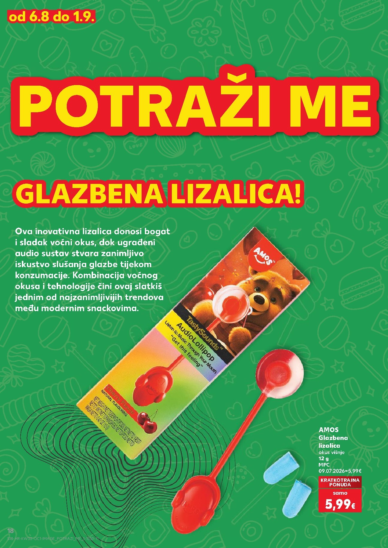 kaufland - Novi Kaufland - Iste cijene na kopnu i moru katalog od srijede, 12.08.2026 do utorka, 18.08.2026 - page: 18