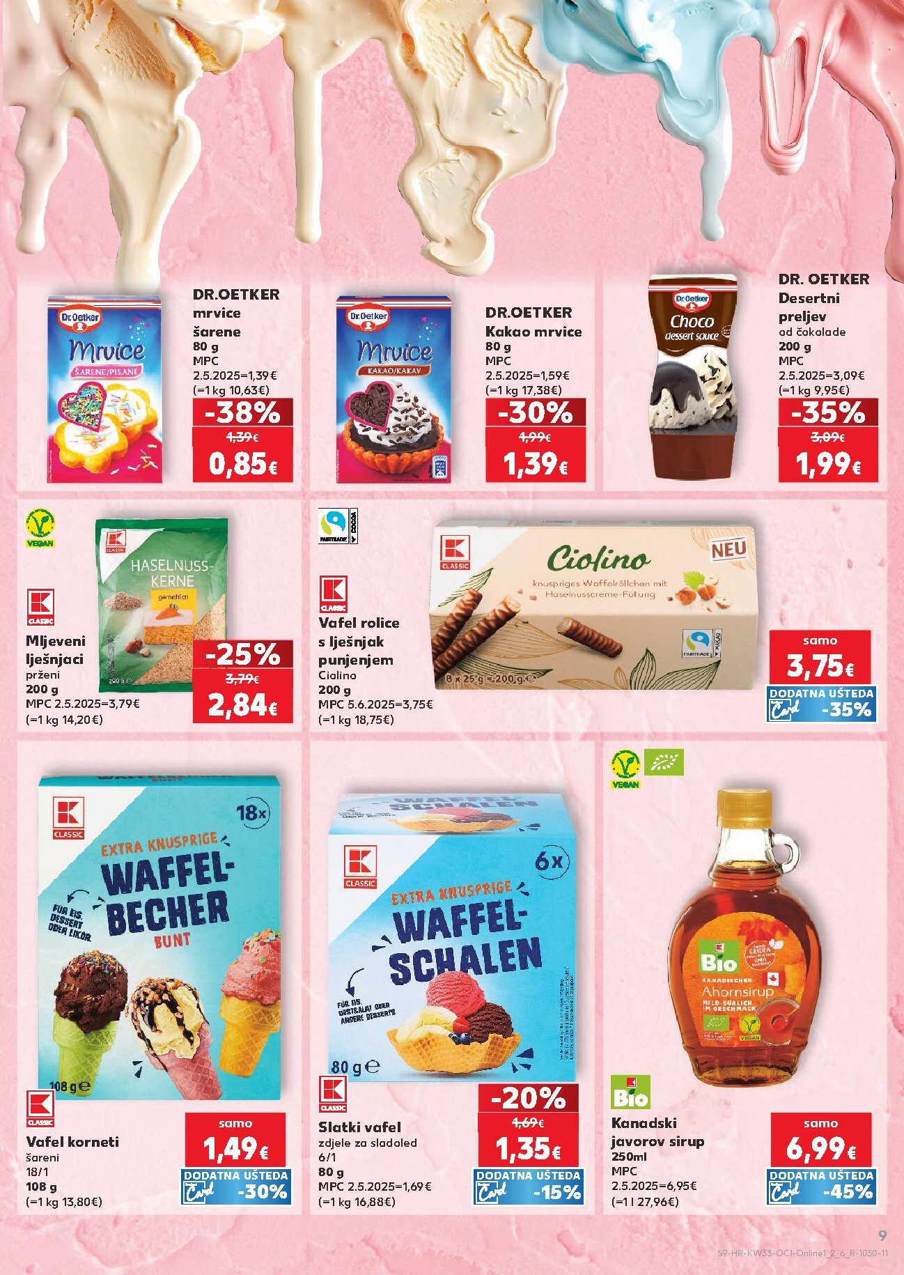kaufland - Novi Kaufland - Iste cijene na kopnu i moru katalog od srijede, 12.08.2026 do utorka, 18.08.2026 - page: 9