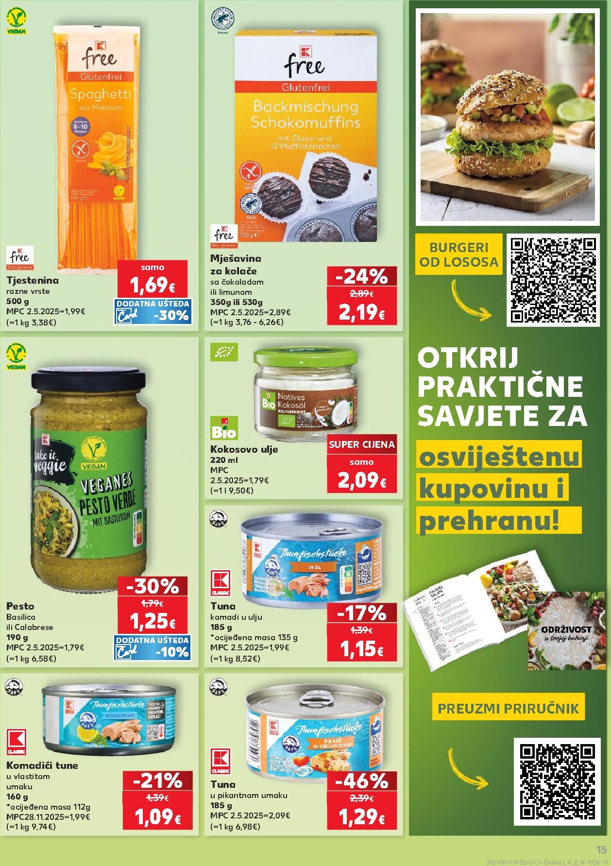 kaufland - Novi Kaufland - Iste cijene na kopnu i moru katalog od srijede, 12.08.2026 do utorka, 18.08.2026 - page: 15