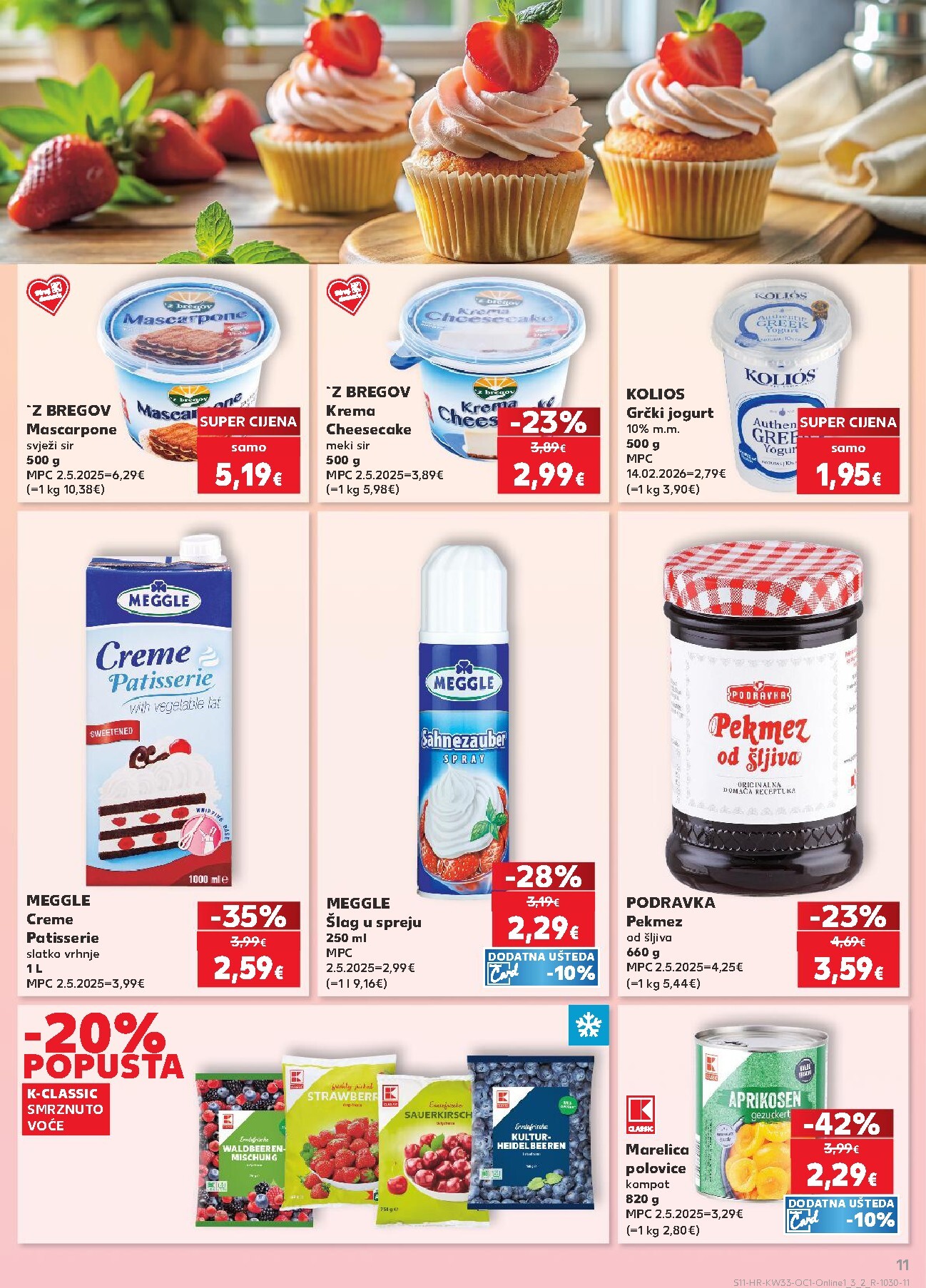 kaufland - Novi Kaufland - Iste cijene na kopnu i moru katalog od srijede, 12.08.2026 do utorka, 18.08.2026 - page: 11