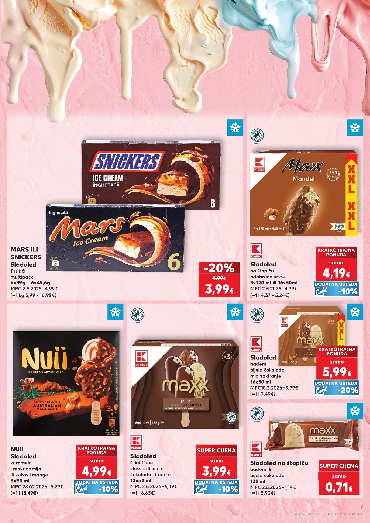 kaufland - Novi Kaufland - Iste cijene na kopnu i moru katalog od srijede, 12.08.2026 do utorka, 18.08.2026 - page: 7