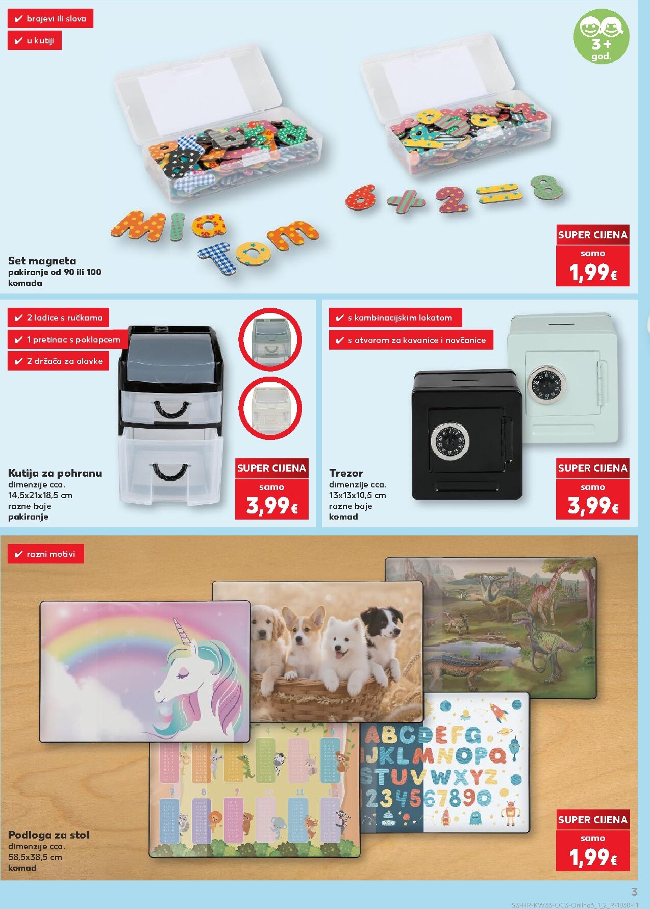 kaufland - Novi Kaufland - Počinje škola katalog od ponedjeljka, 10.08.2026 do nedjelje, 13.09.2026 - page: 3