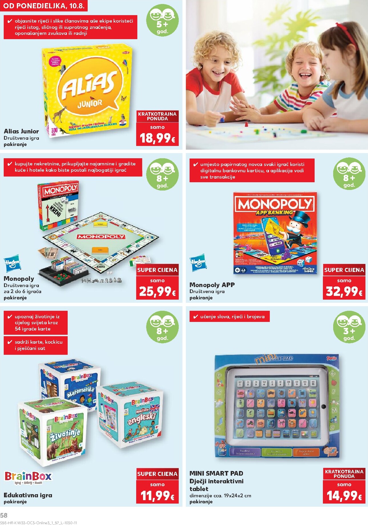 kaufland - Novi Kaufland - Počinje škola katalog od ponedjeljka, 10.08.2026 do nedjelje, 13.09.2026 - page: 58