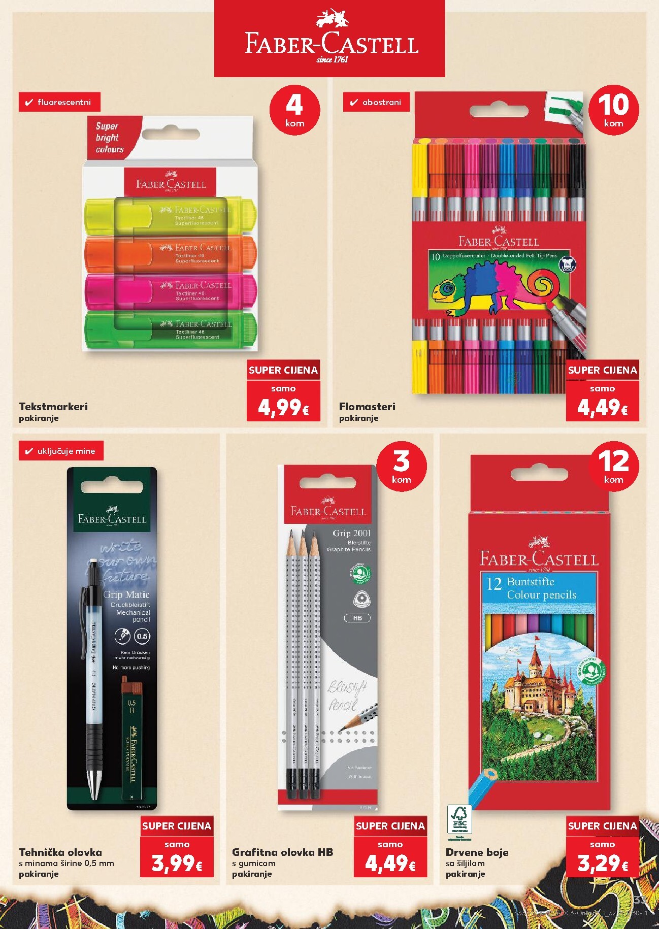 kaufland - Novi Kaufland - Počinje škola katalog od ponedjeljka, 10.08.2026 do nedjelje, 13.09.2026 - page: 33