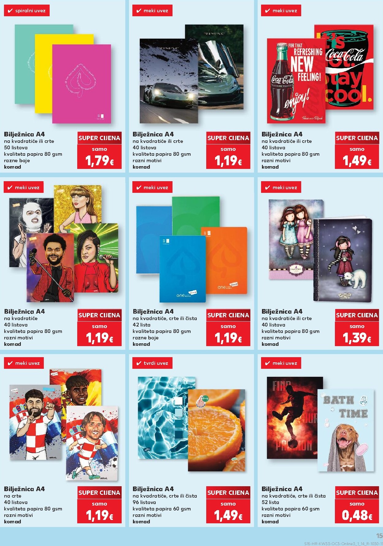kaufland - Novi Kaufland - Počinje škola katalog od ponedjeljka, 10.08.2026 do nedjelje, 13.09.2026 - page: 15