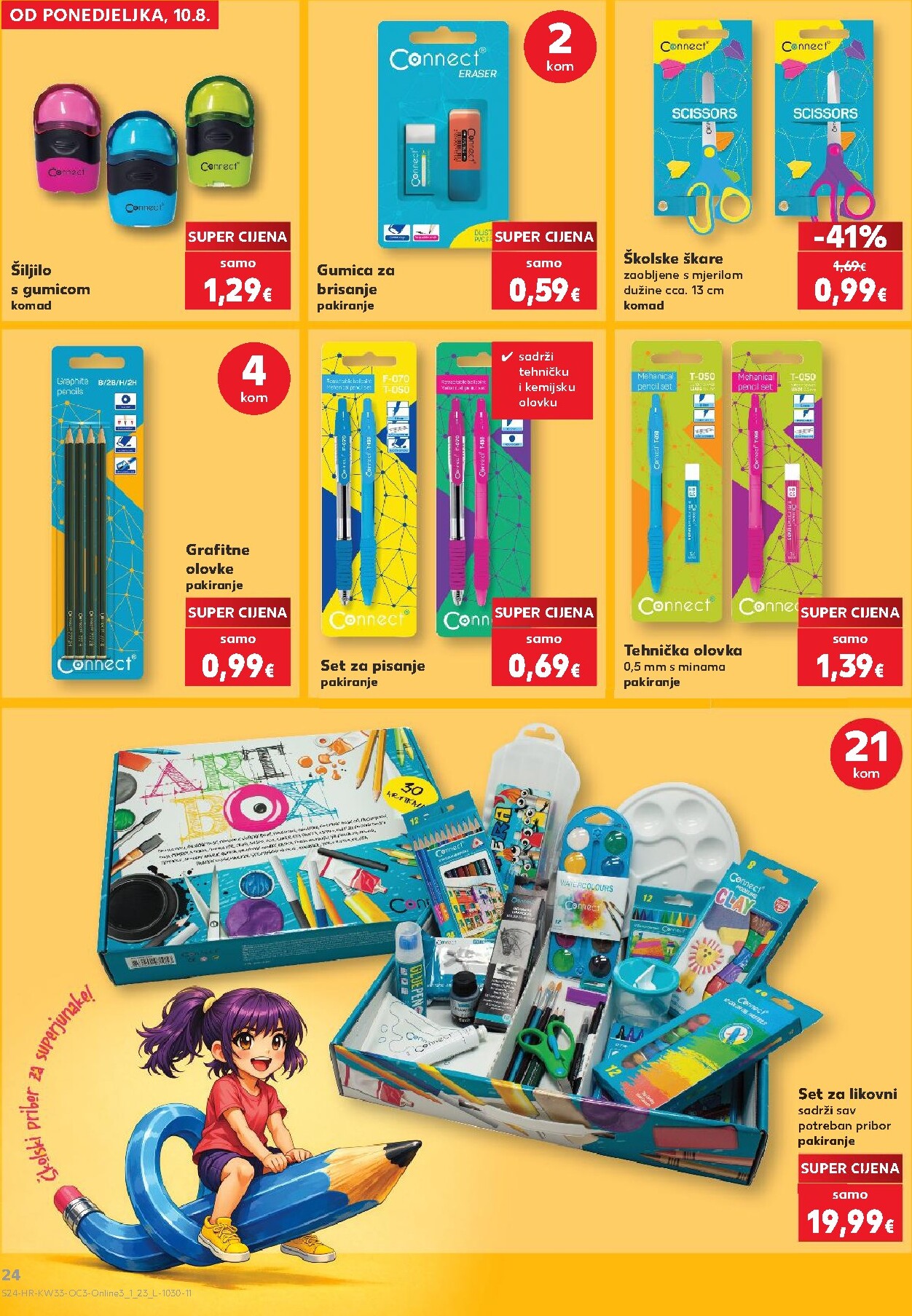 kaufland - Novi Kaufland - Počinje škola katalog od ponedjeljka, 10.08.2026 do nedjelje, 13.09.2026 - page: 24