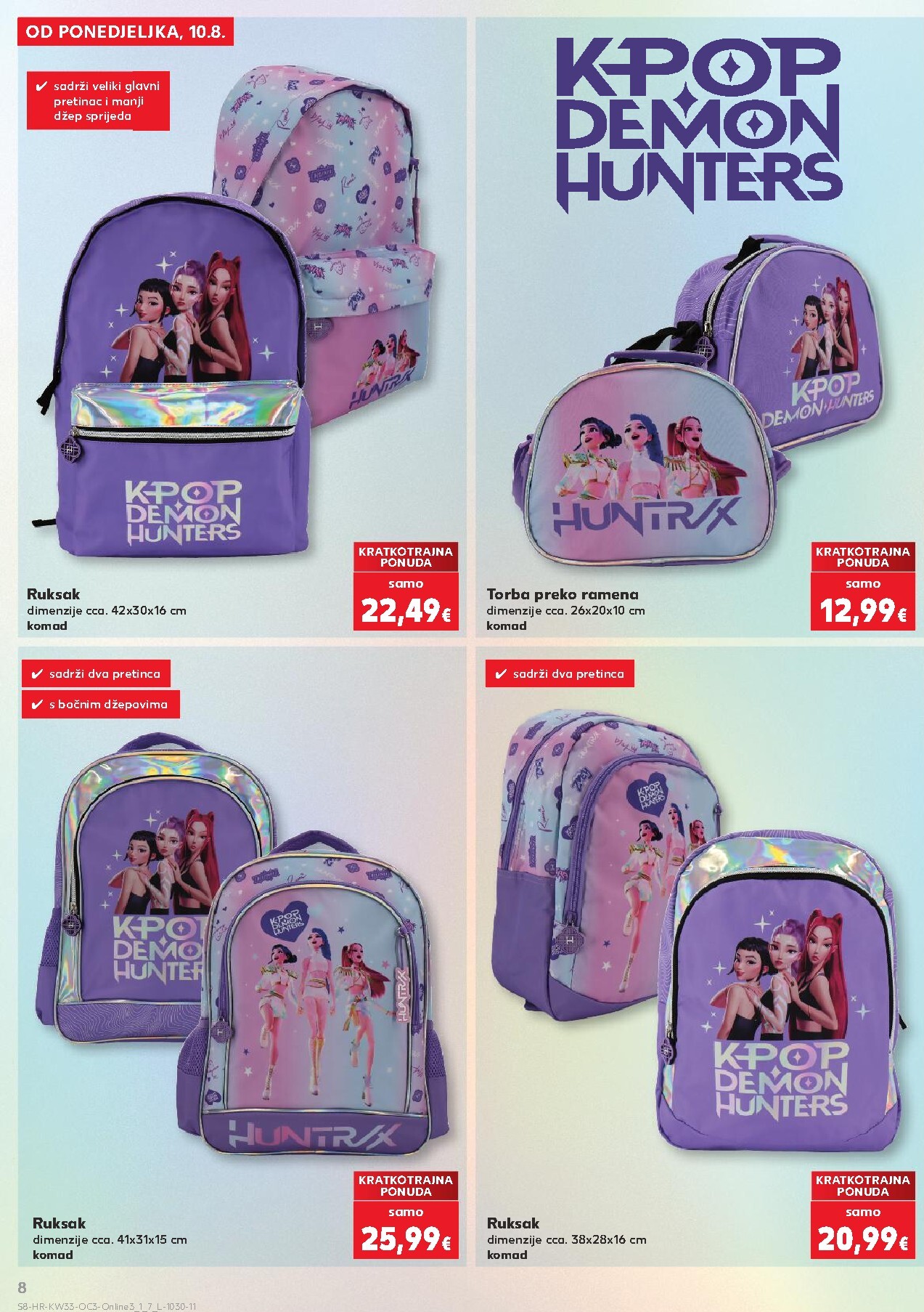 kaufland - Novi Kaufland - Počinje škola katalog od ponedjeljka, 10.08.2026 do nedjelje, 13.09.2026 - page: 8