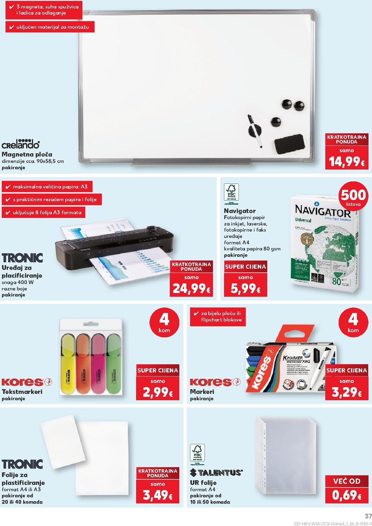 kaufland - Novi Kaufland - Počinje škola katalog od ponedjeljka, 10.08.2026 do nedjelje, 13.09.2026 - page: 37