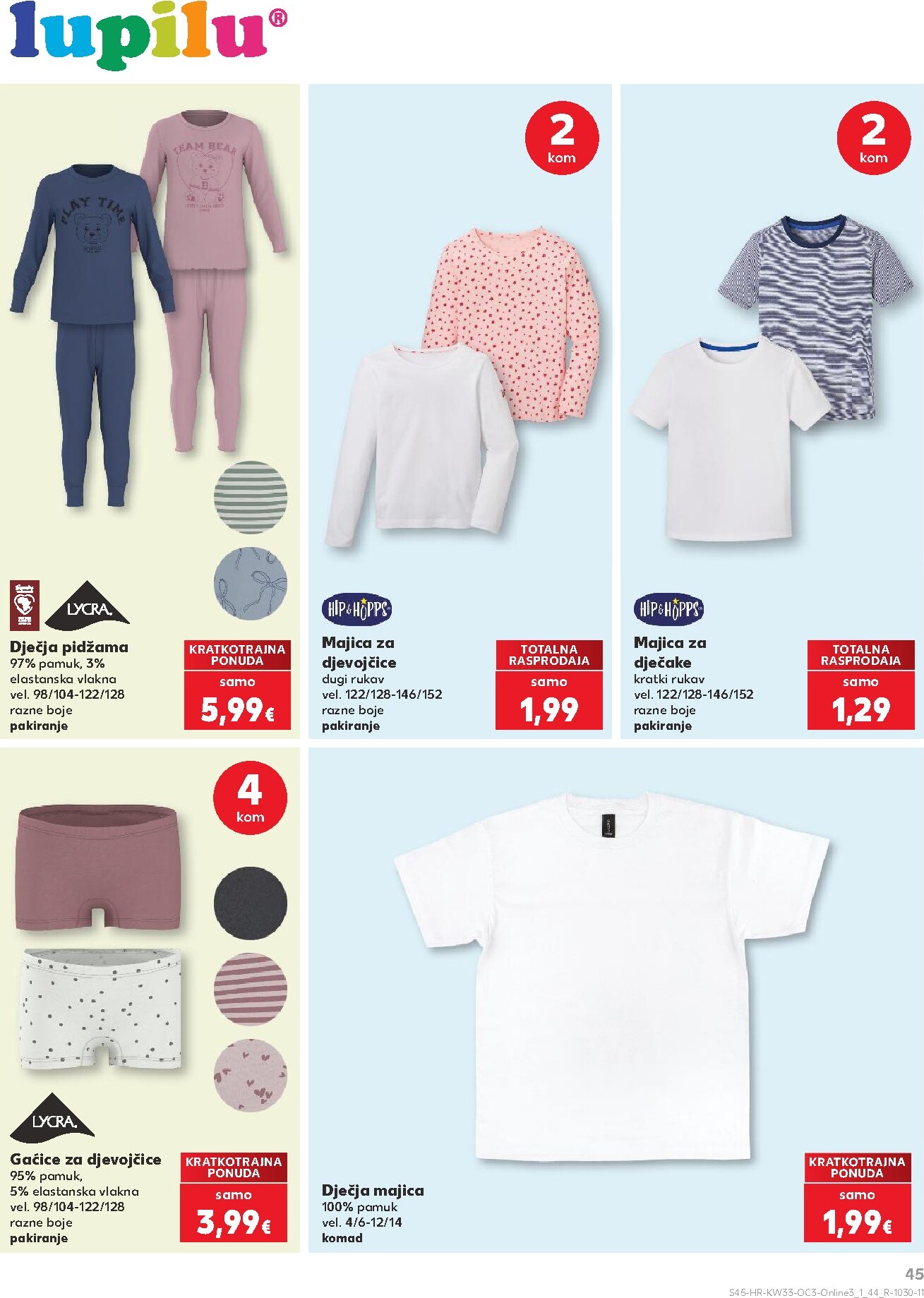 kaufland - Novi Kaufland - Počinje škola katalog od ponedjeljka, 10.08.2026 do nedjelje, 13.09.2026 - page: 45