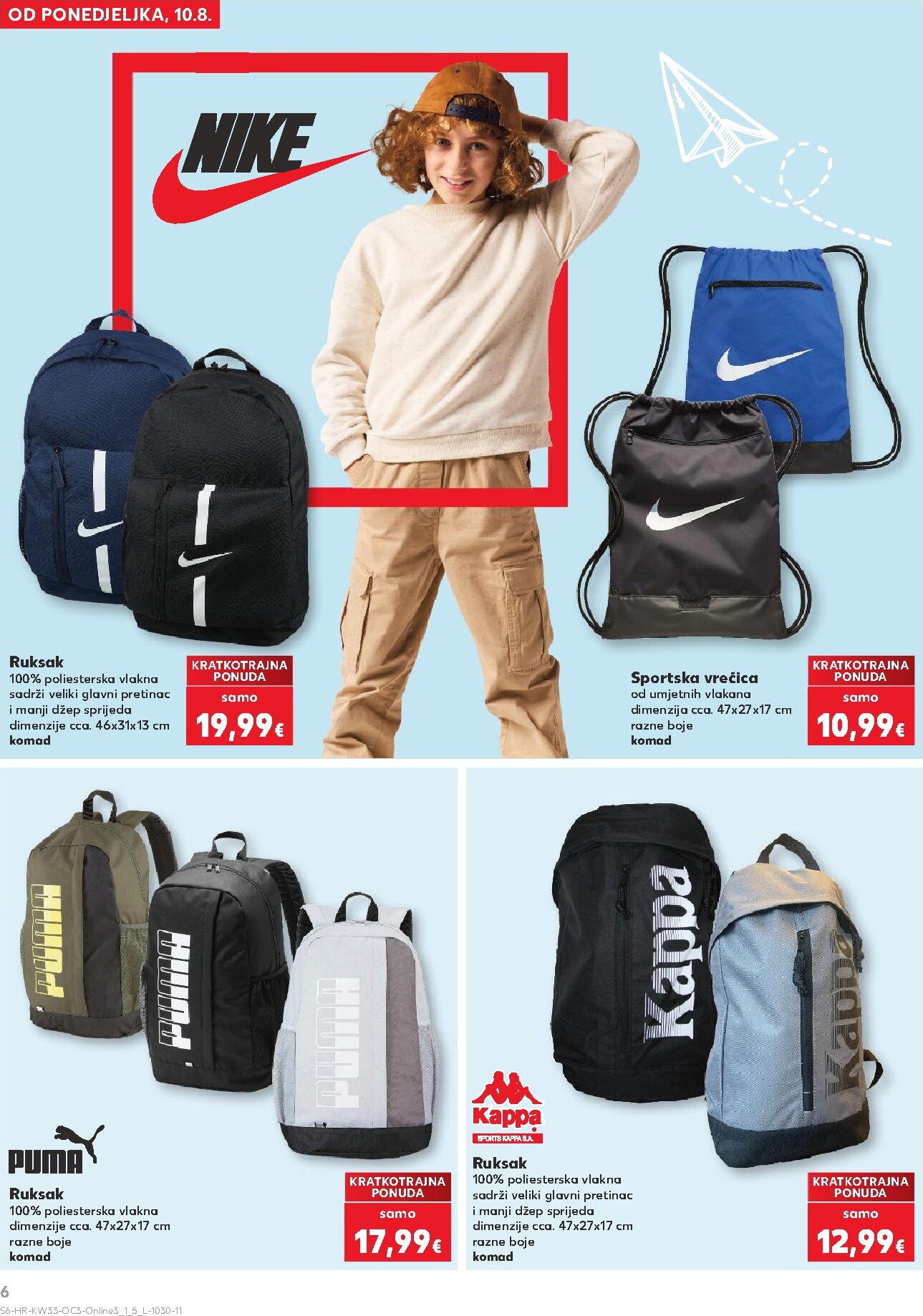 kaufland - Novi Kaufland - Počinje škola katalog od ponedjeljka, 10.08.2026 do nedjelje, 13.09.2026 - page: 6