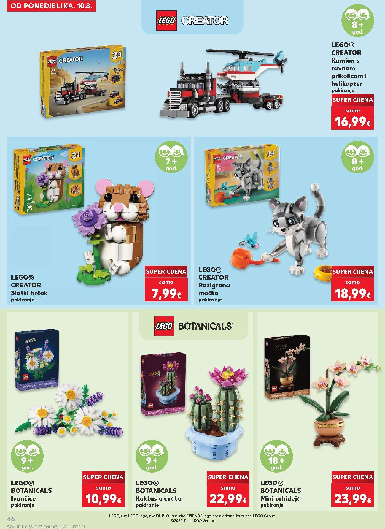 kaufland - Novi Kaufland - Počinje škola katalog od ponedjeljka, 10.08.2026 do nedjelje, 13.09.2026 - page: 46