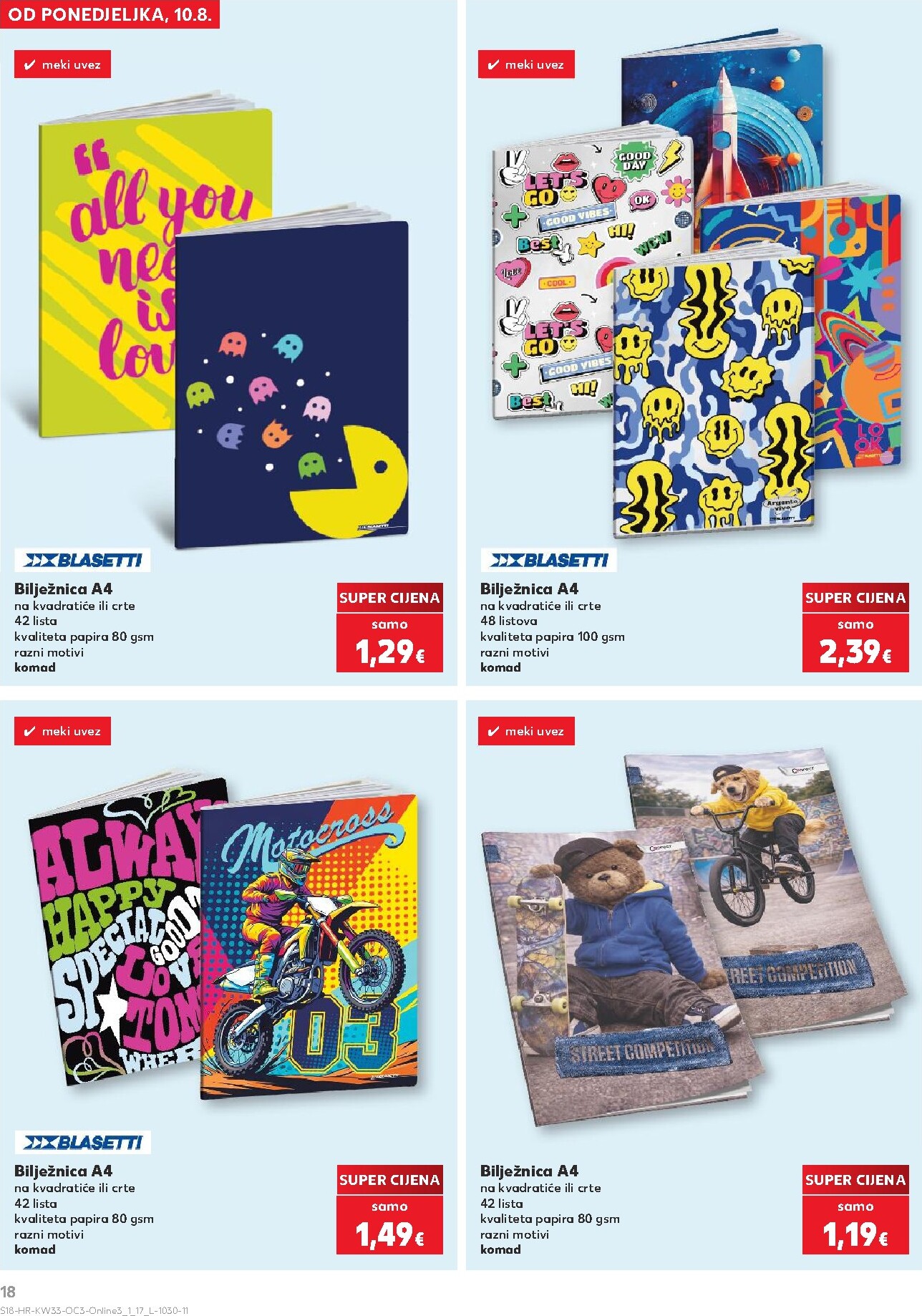 kaufland - Novi Kaufland - Počinje škola katalog od ponedjeljka, 10.08.2026 do nedjelje, 13.09.2026 - page: 18