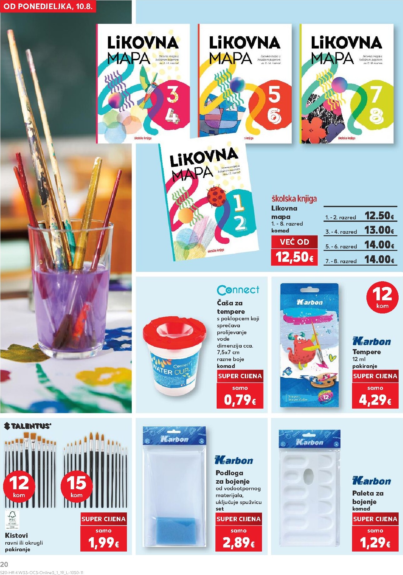 kaufland - Novi Kaufland - Počinje škola katalog od ponedjeljka, 10.08.2026 do nedjelje, 13.09.2026 - page: 20